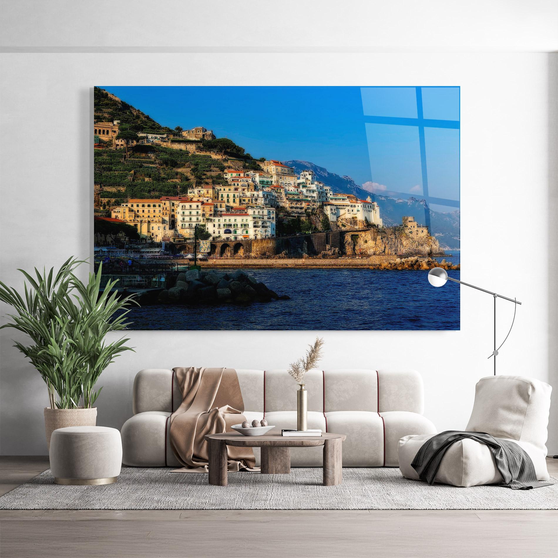 Стъклена картина Florence View mockup 9