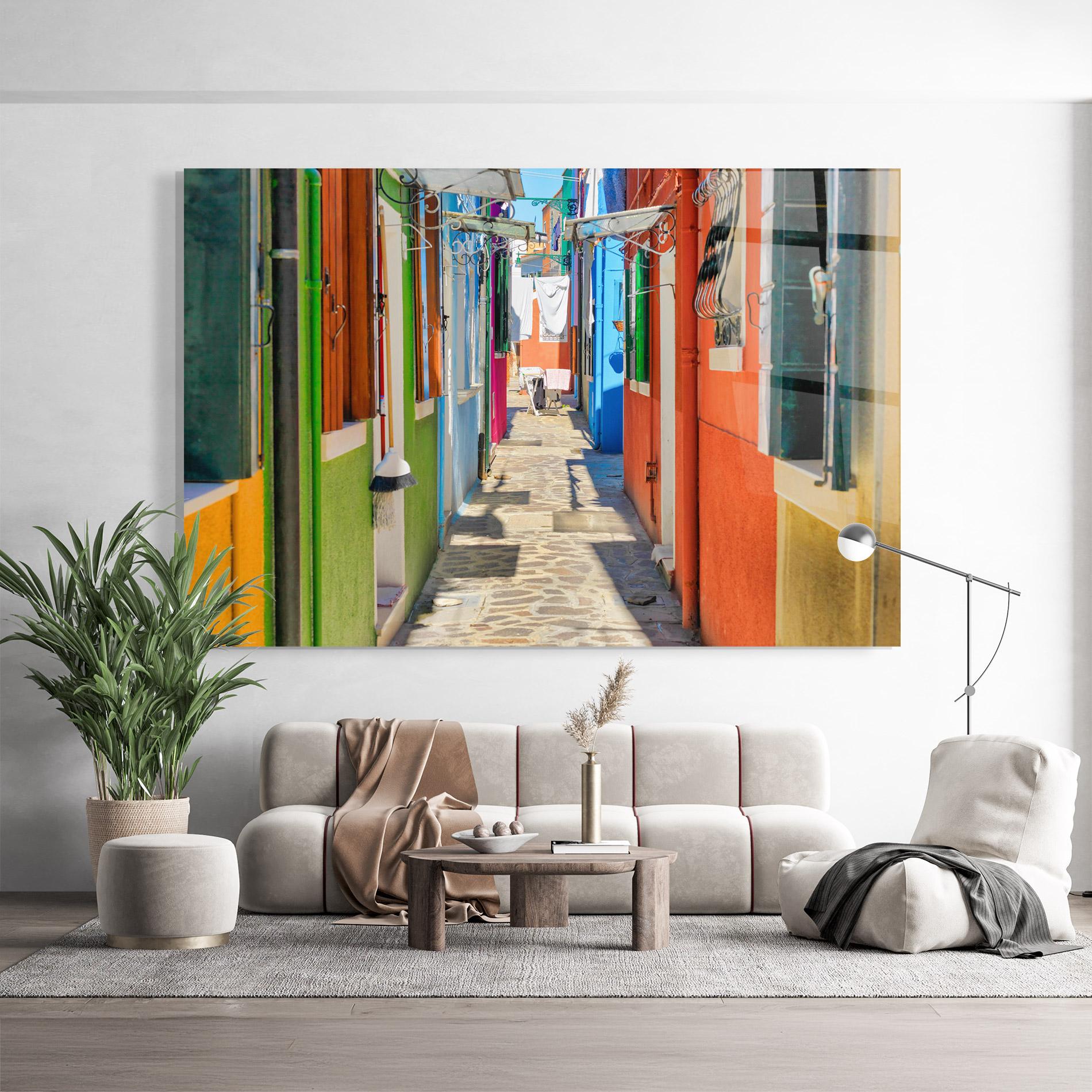 Стъклена картина Venice Italy mockup 9