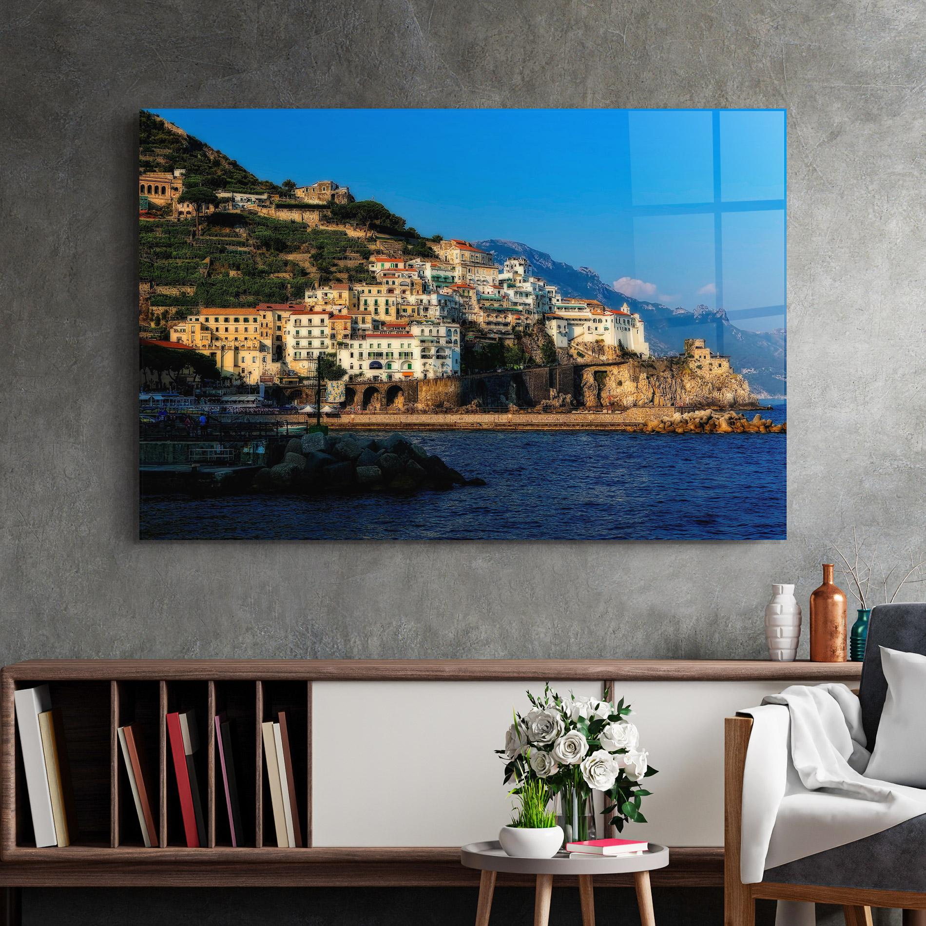 Стъклена картина Florence View mockup 2