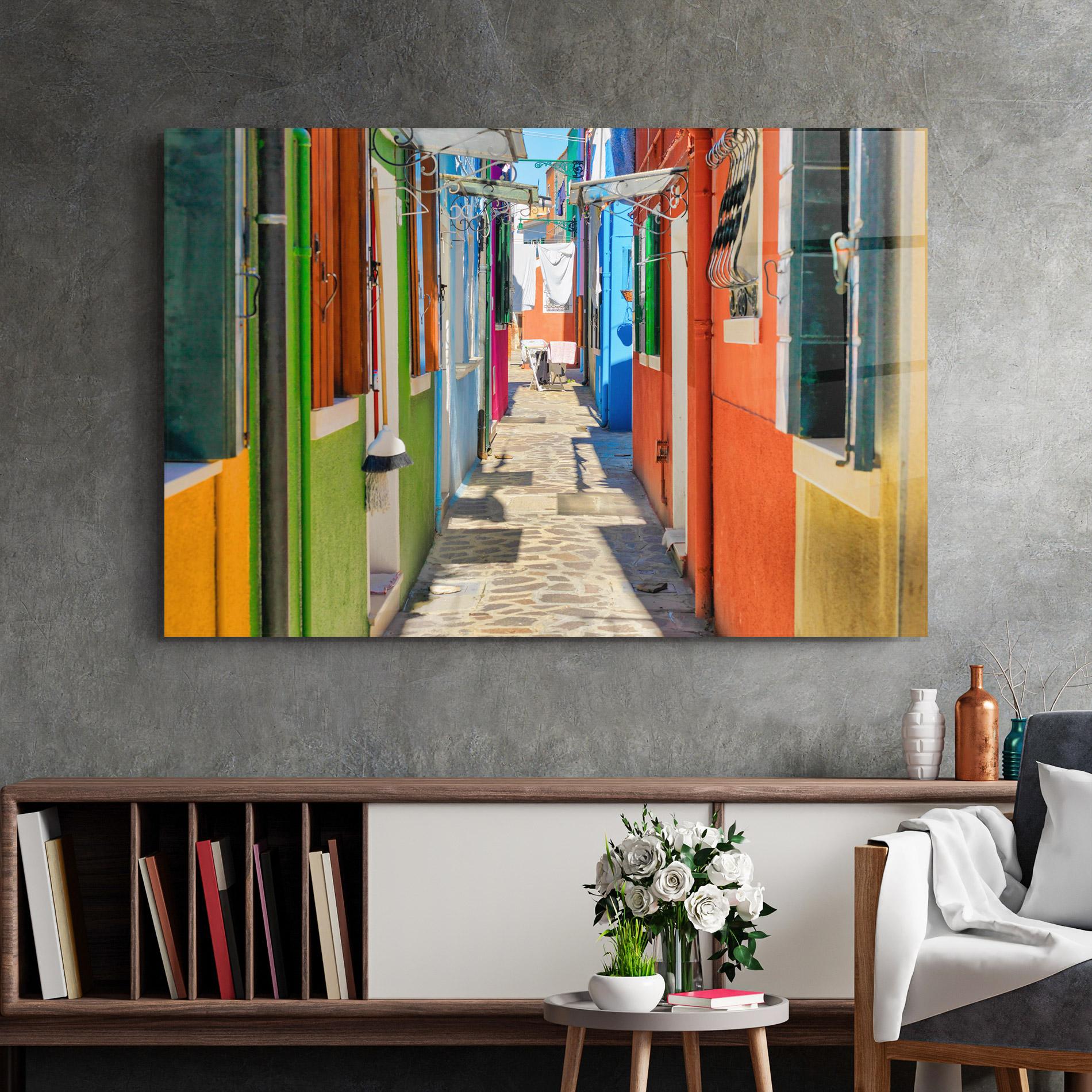 Стъклена картина Venice Italy mockup 2