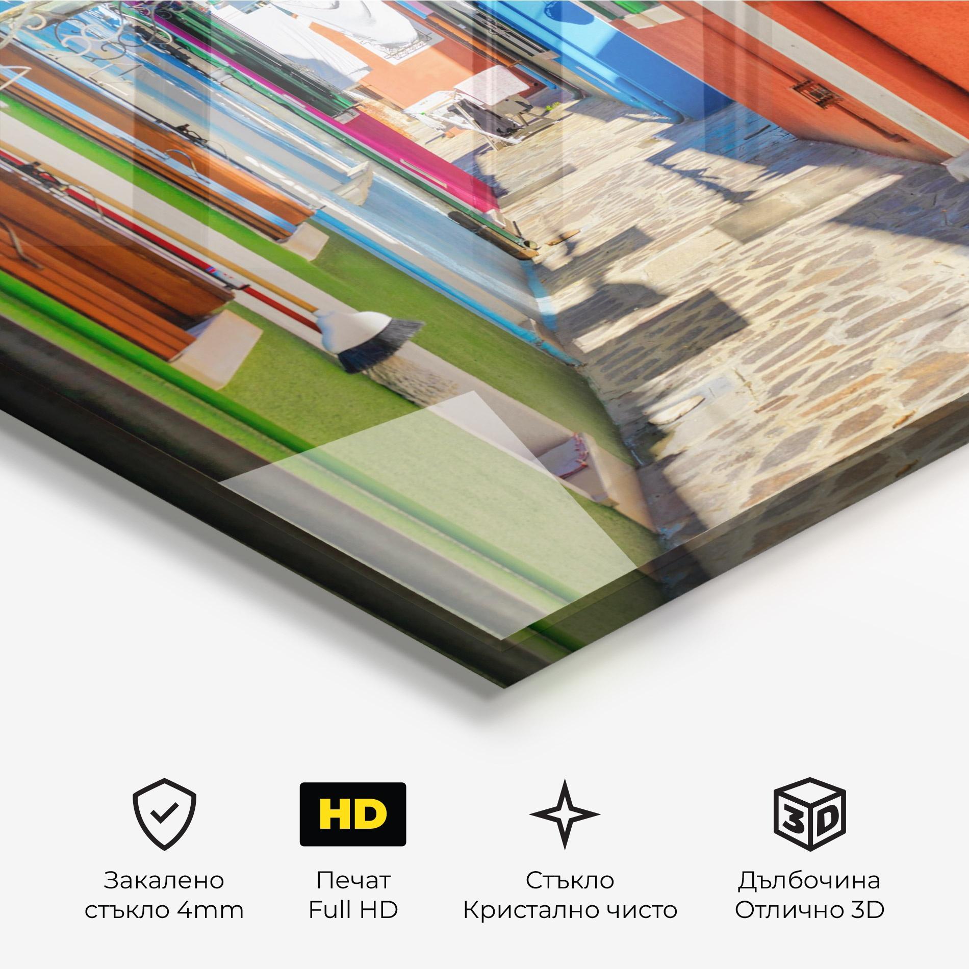 Стъклена картина Venice Italy mockup 3