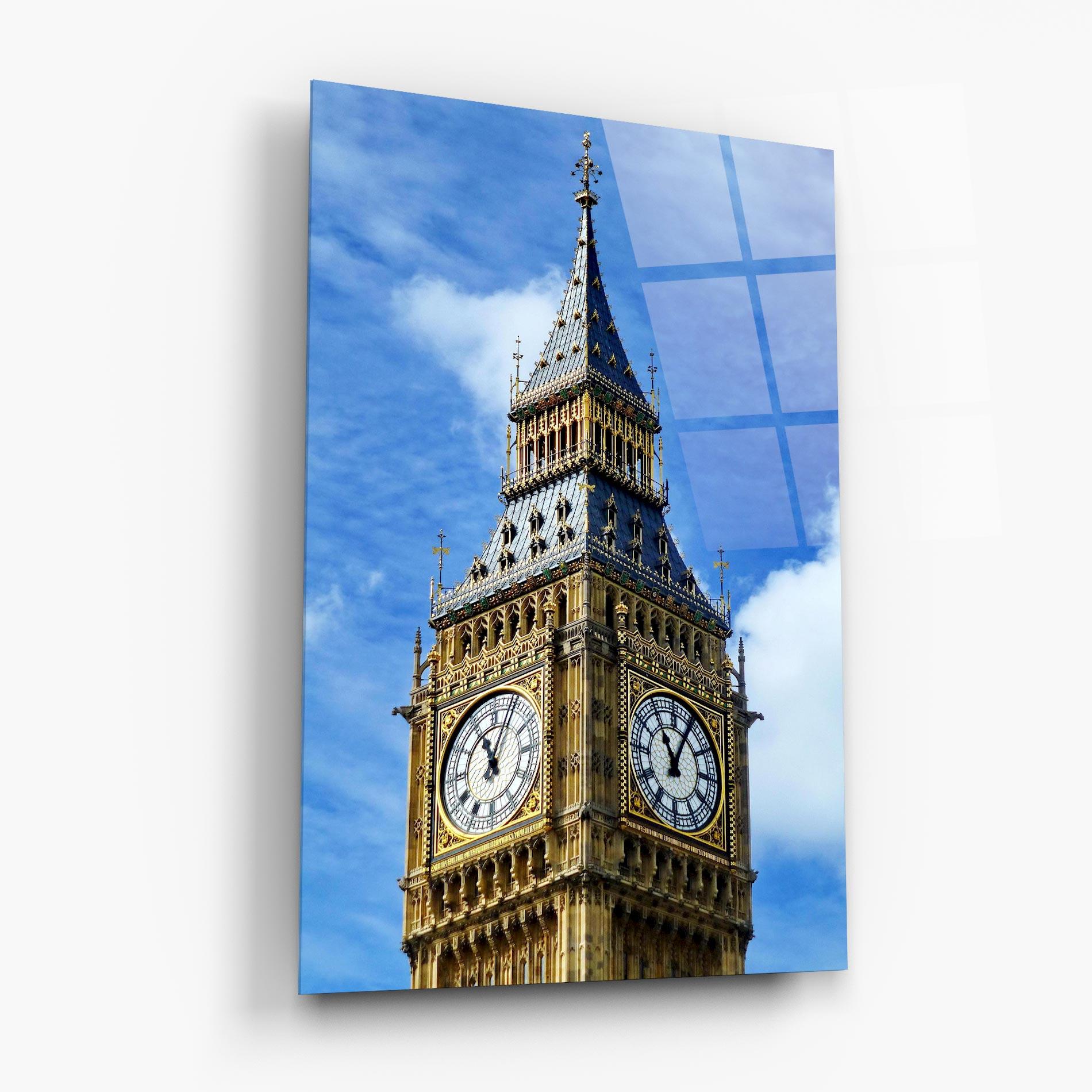 Стъклена картина Big Ben mockup 6