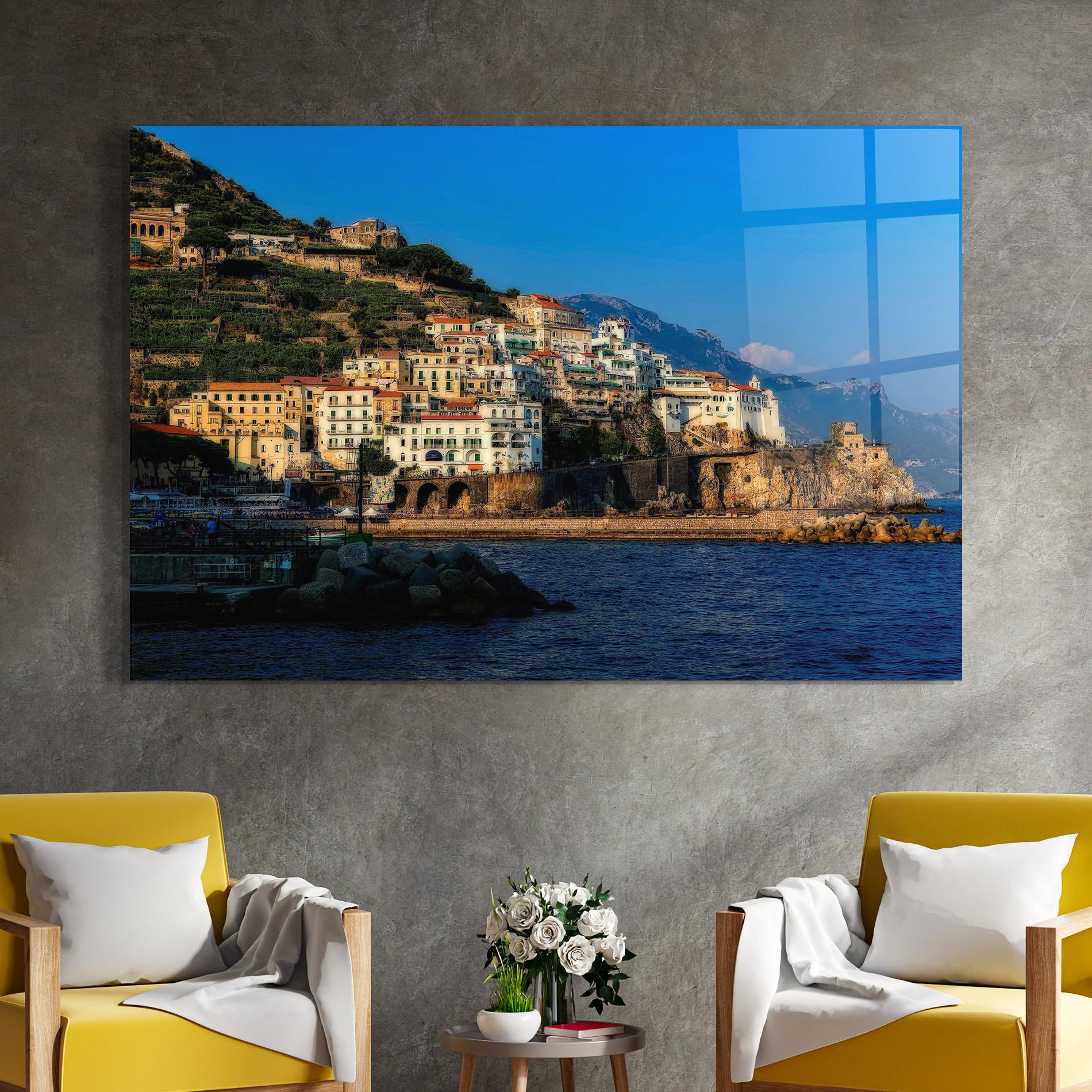 Стъклена картина Florence View mockup 4