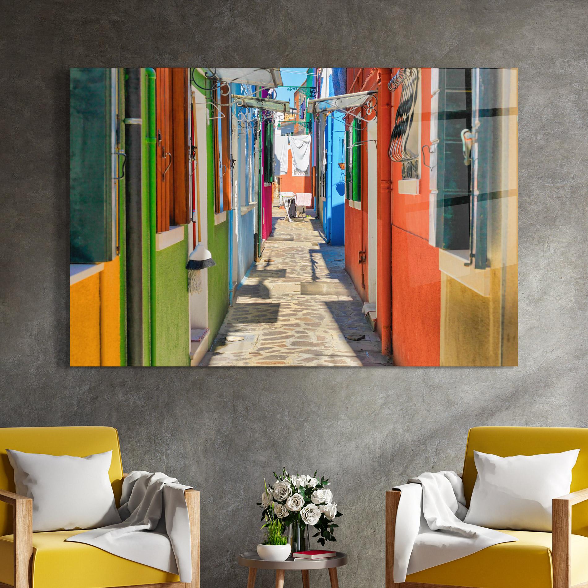 Стъклена картина Venice Italy mockup 4