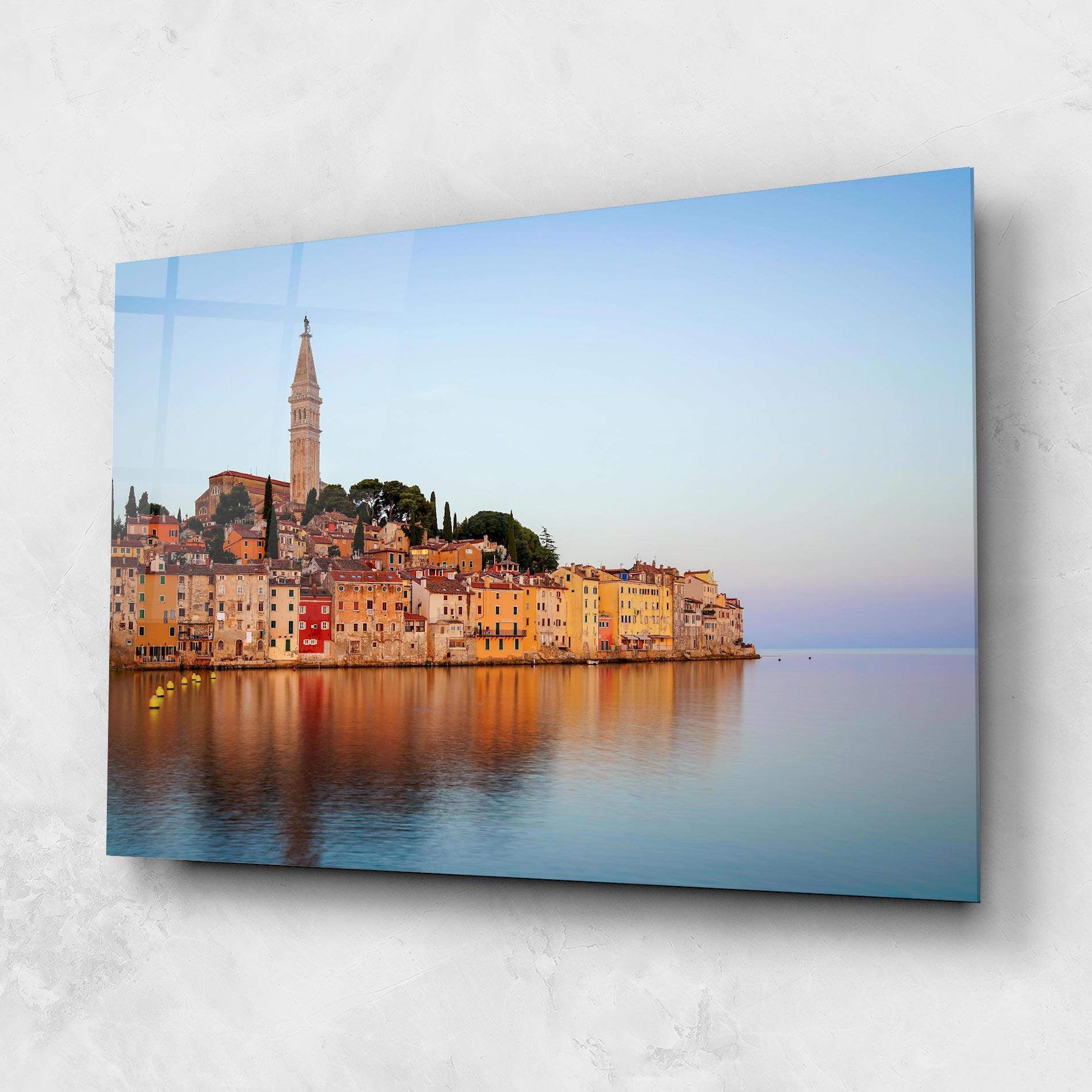 Стъклена картина Rovinj mockup 1