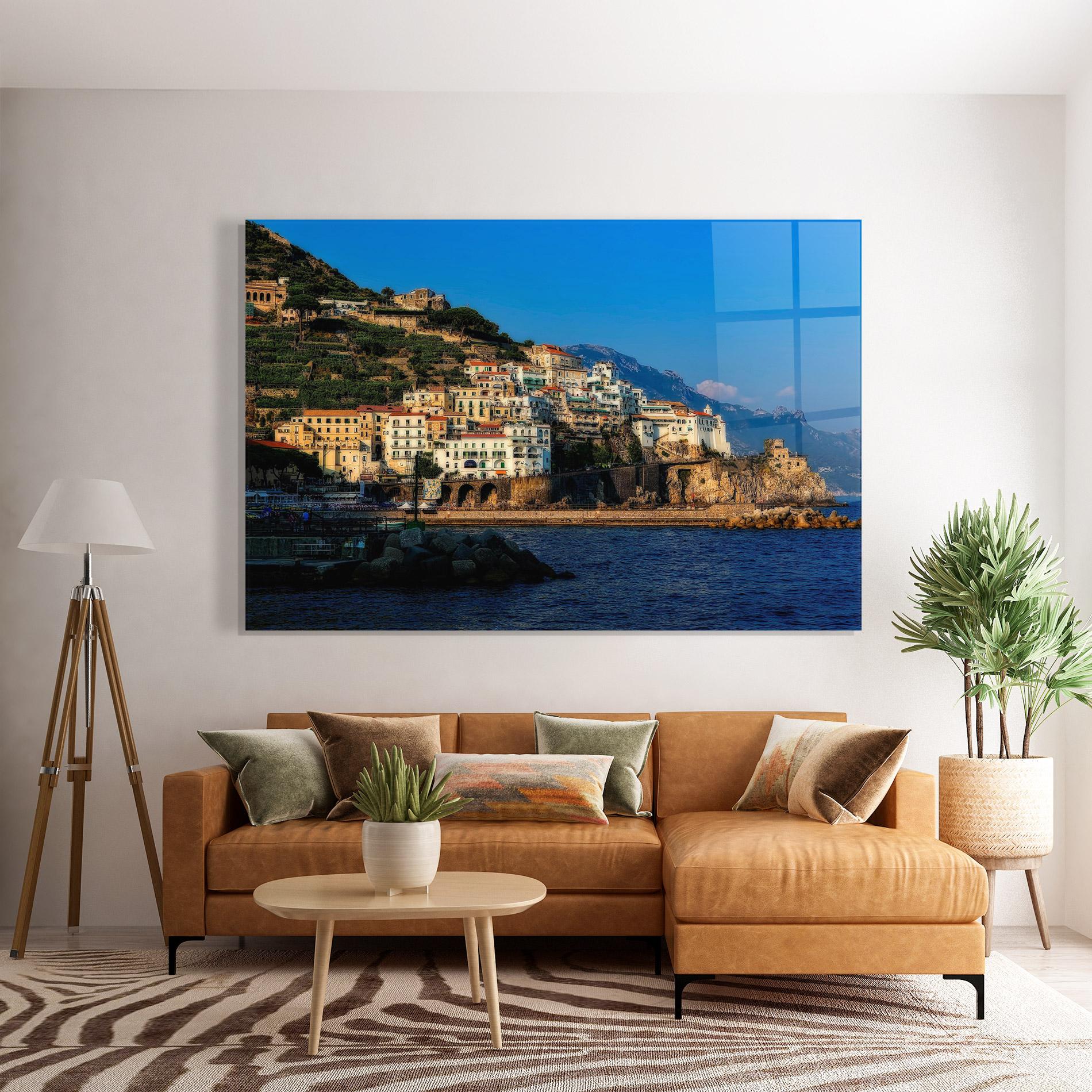 Стъклена картина Florence View mockup 7