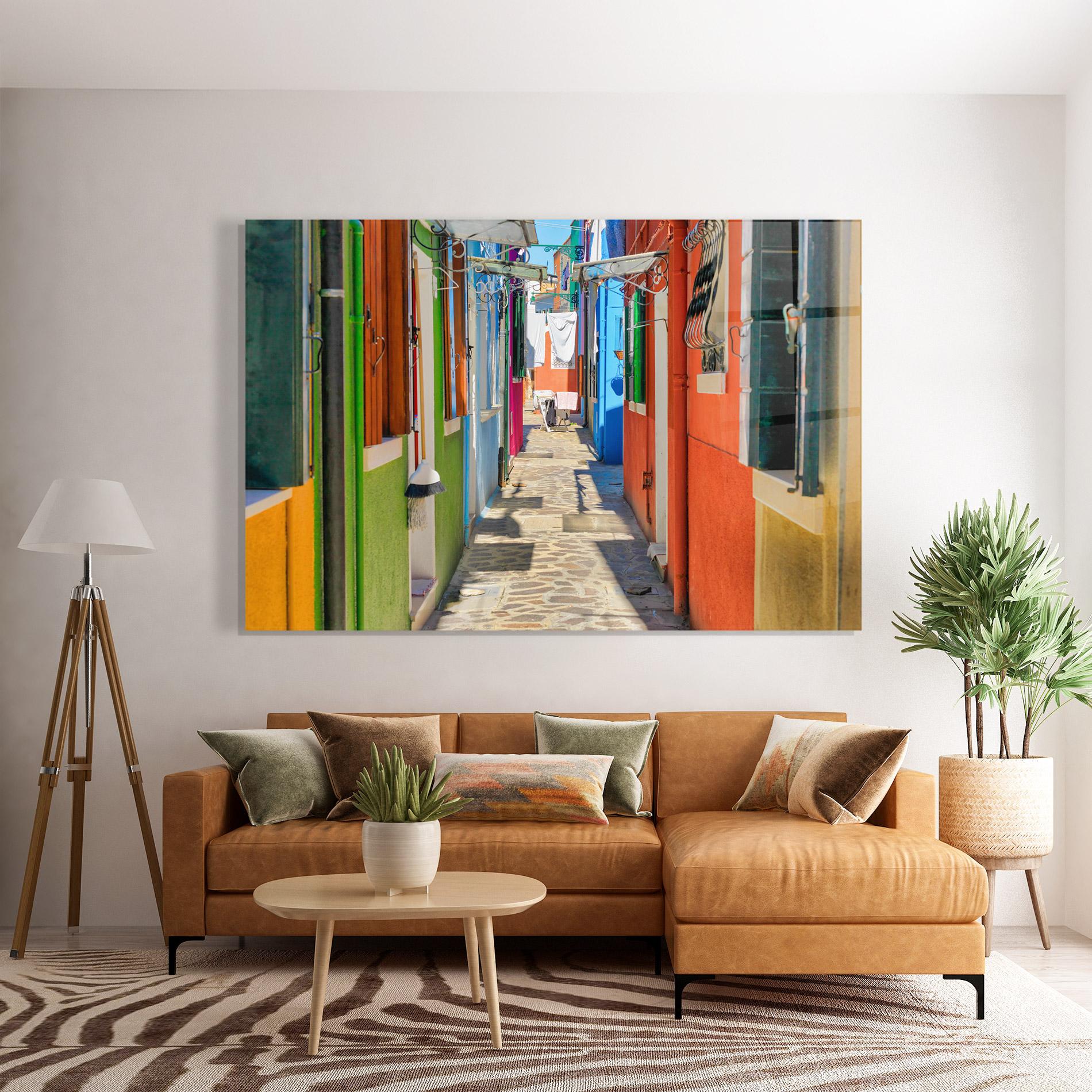 Стъклена картина Venice Italy mockup 7