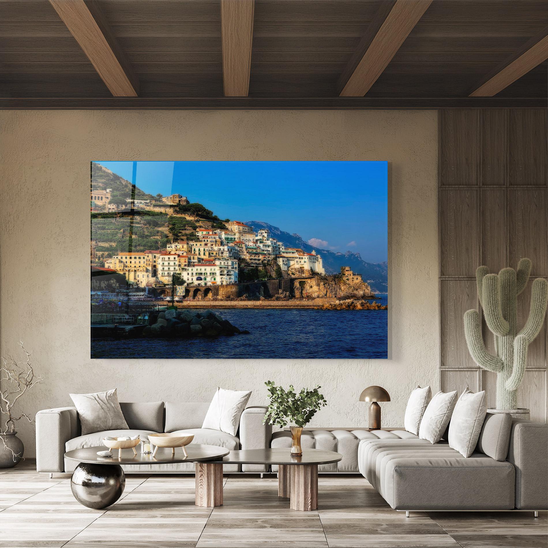 Стъклена картина Florence View mockup 8