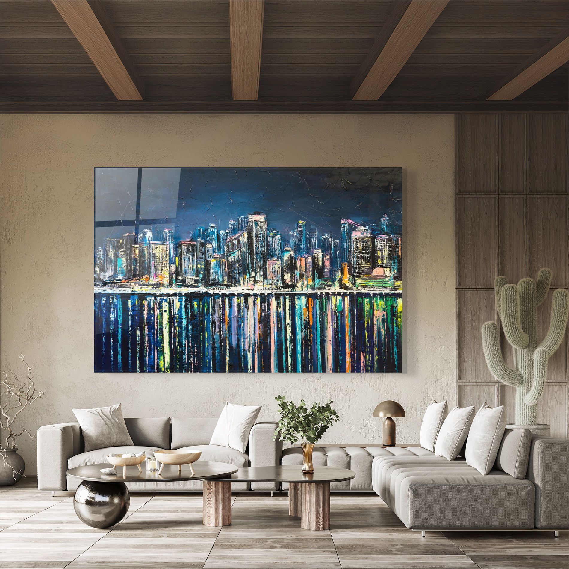 Night Cityscape mockup 8