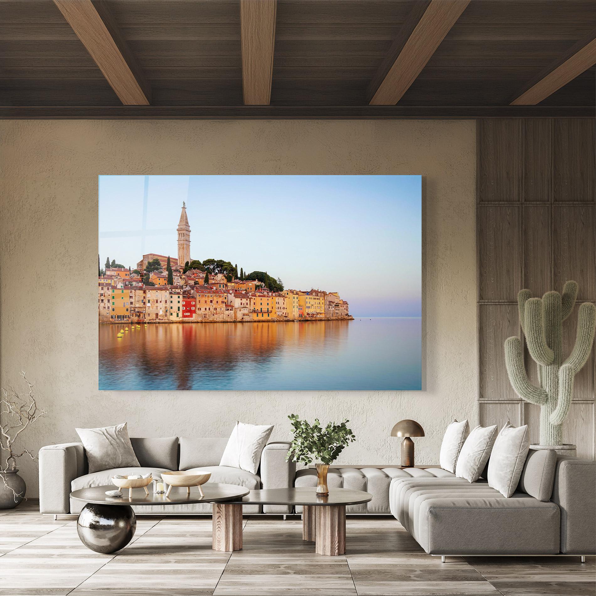 Стъклена картина Rovinj mockup 8