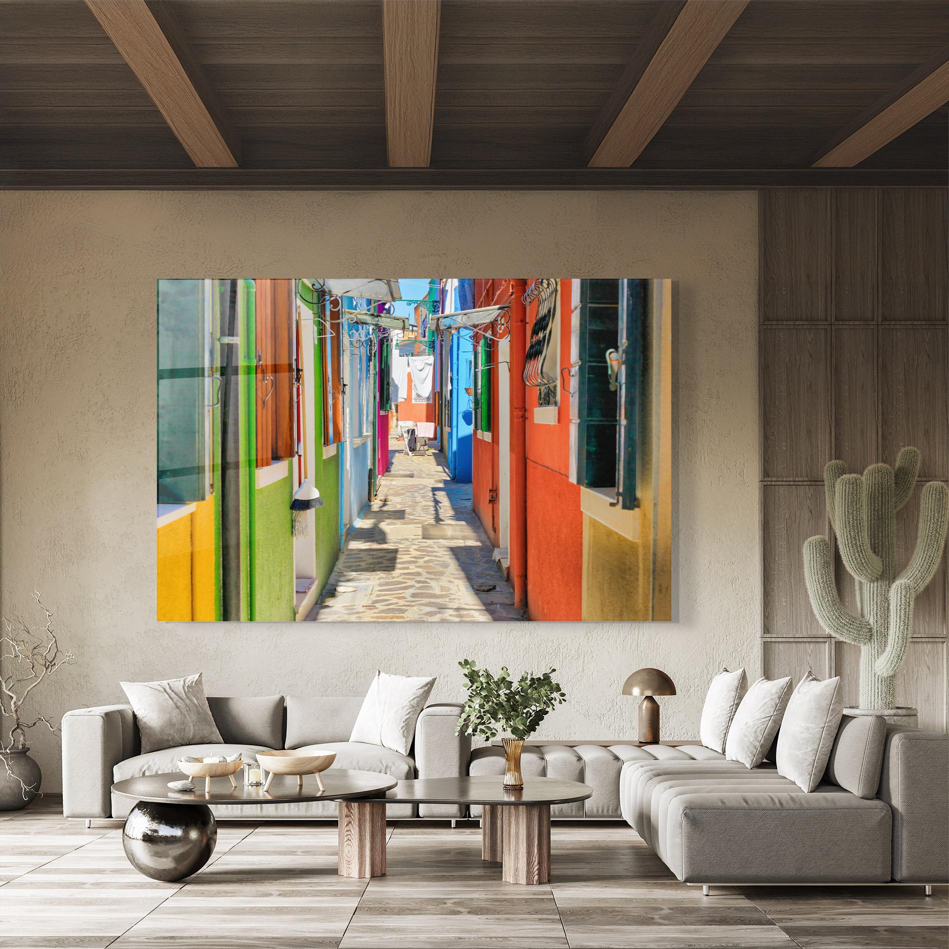 Стъклена картина Venice Italy mockup 8