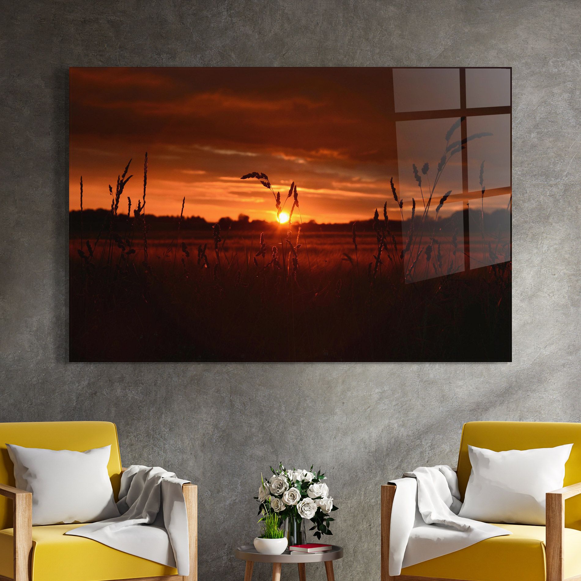 Field Shilouette mockup 4