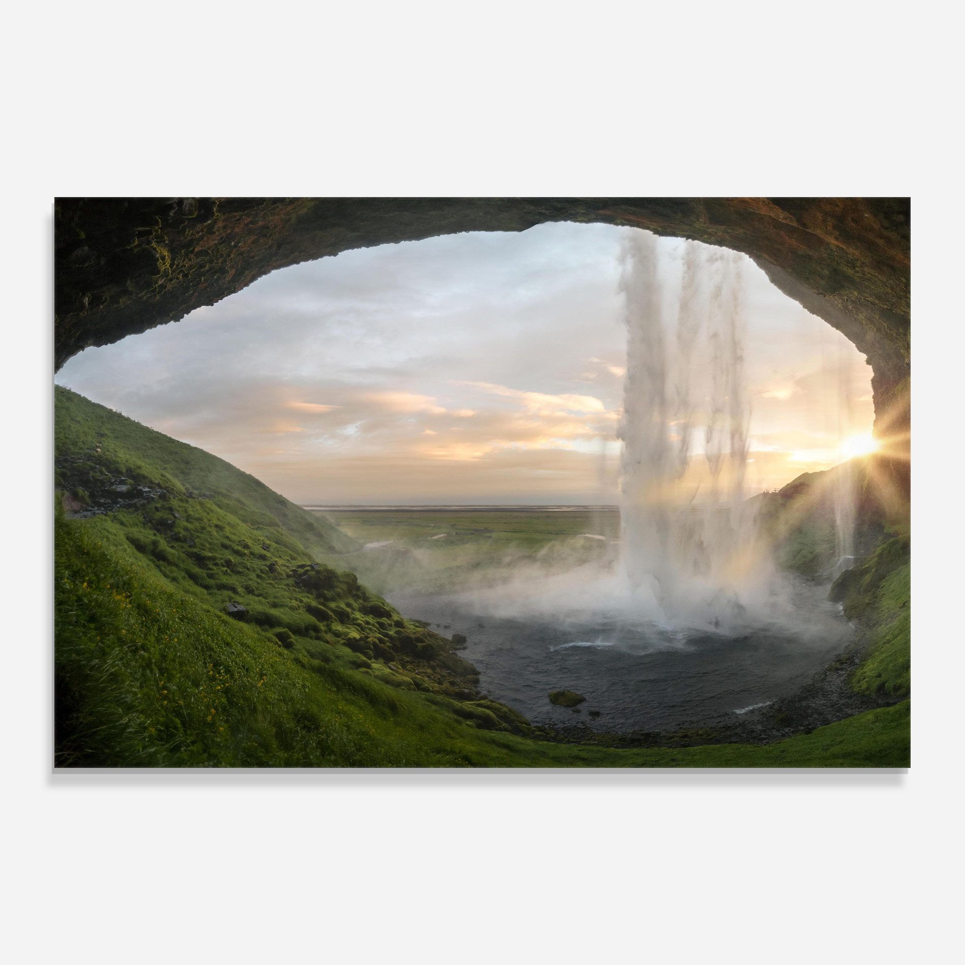 Cave Waterfall mockup 0