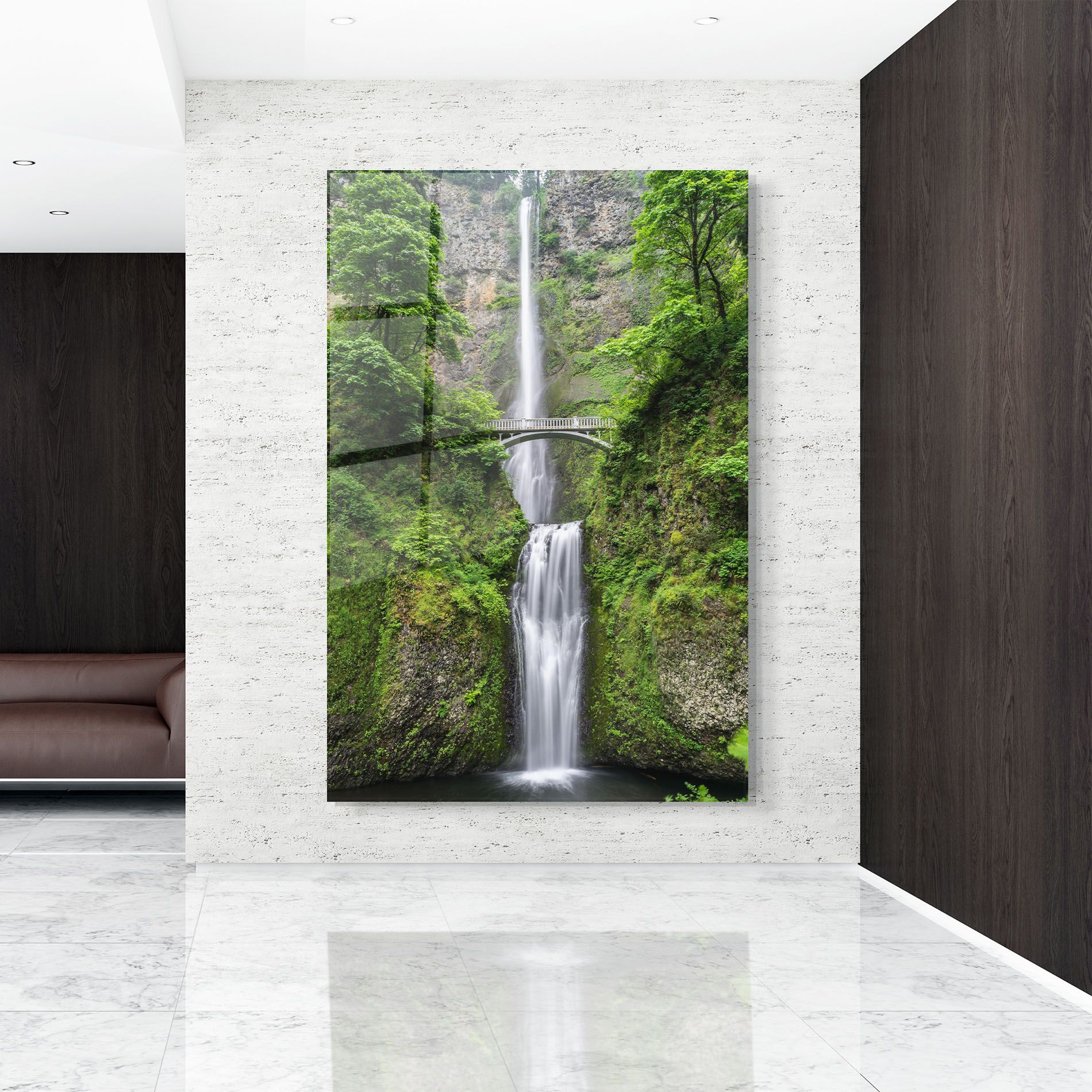 Green Leaves Bridge View mockup 9