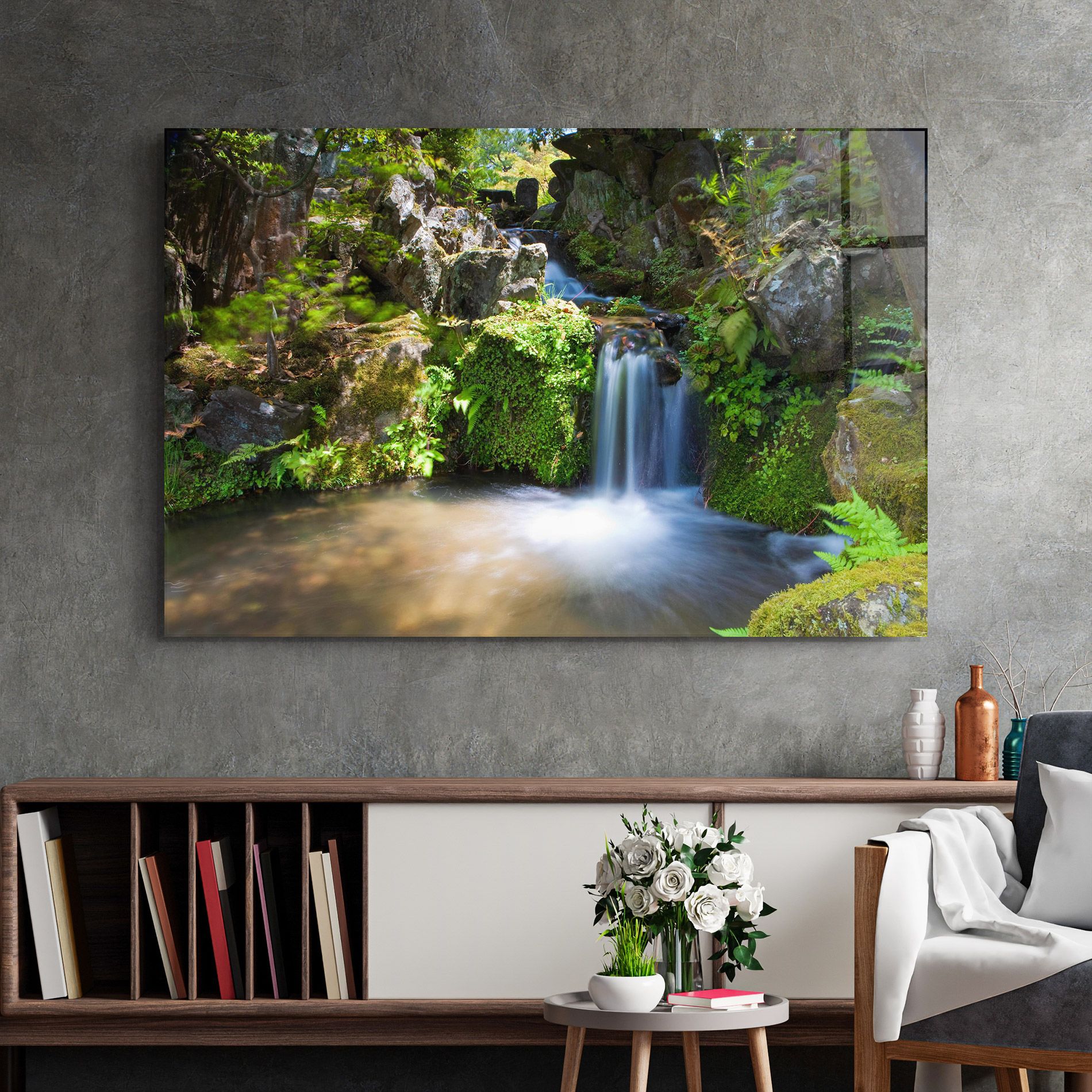 Jungle View Waterfall mockup 2