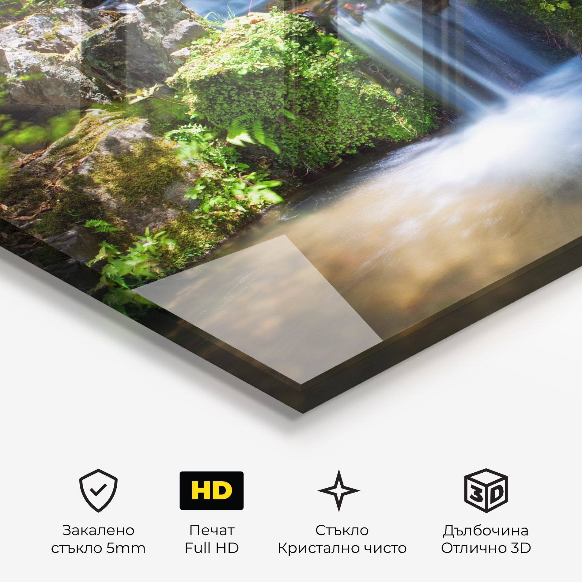 Jungle View Waterfall mockup 3