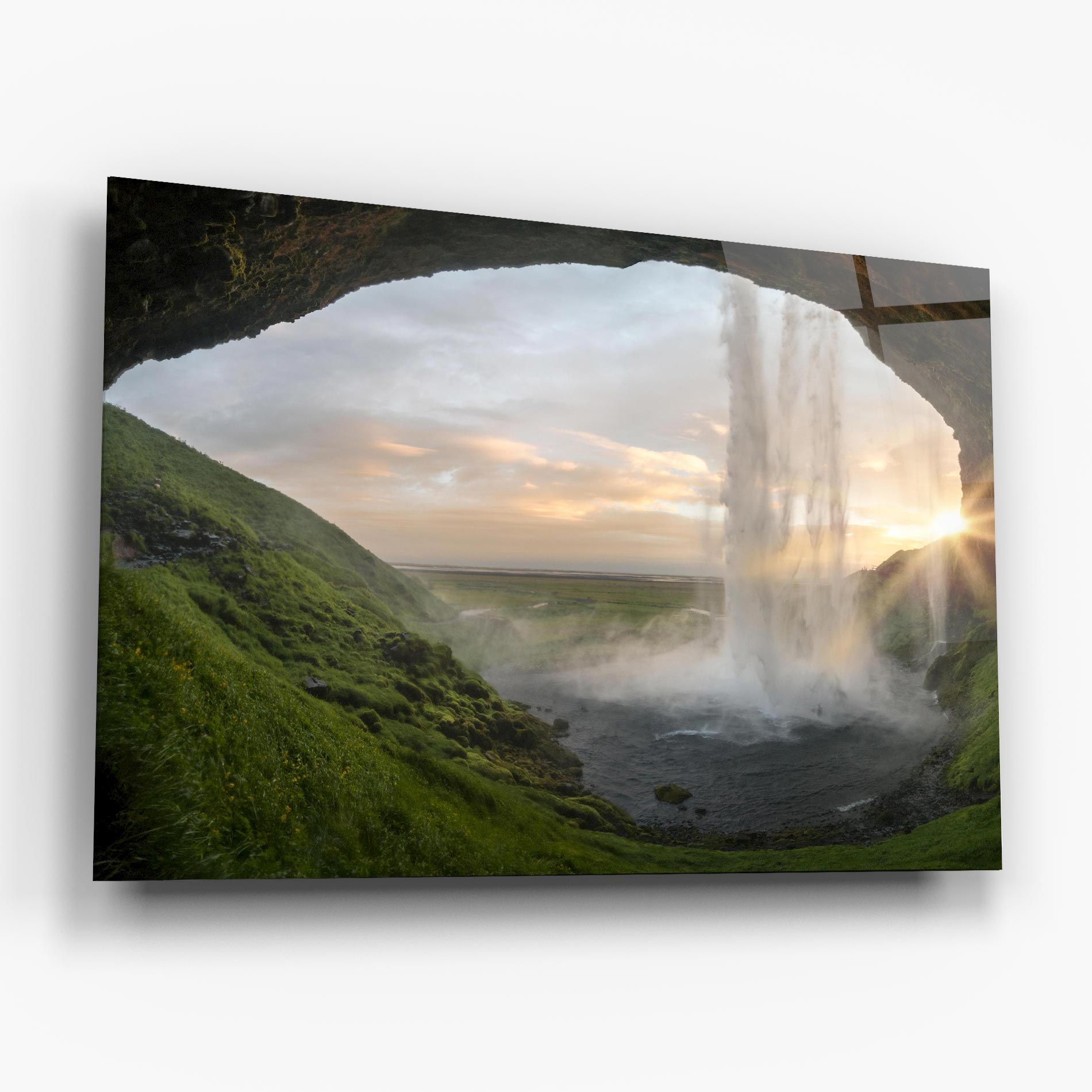 Cave Waterfall mockup 6