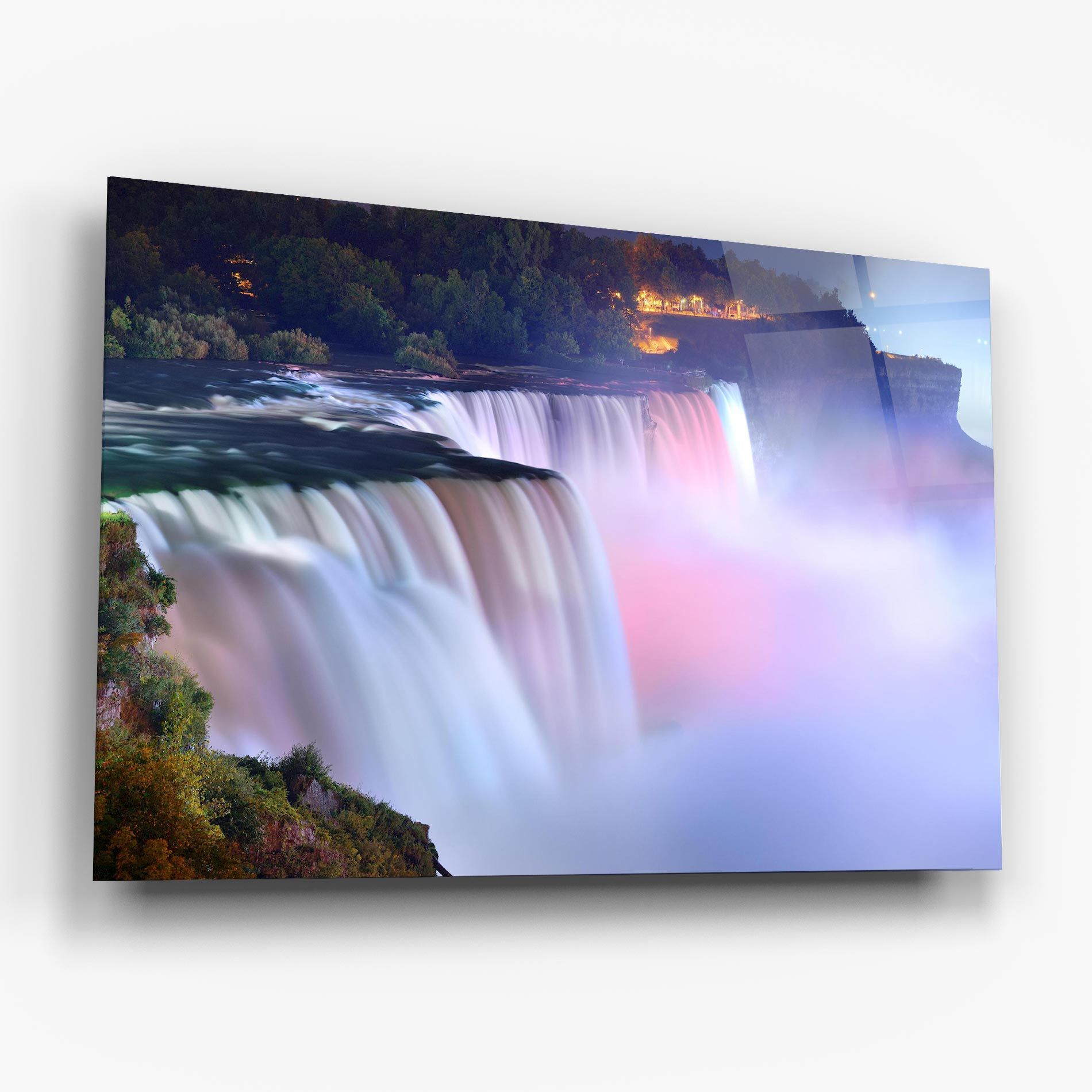 Dreamy Purple Waterfall mockup 6