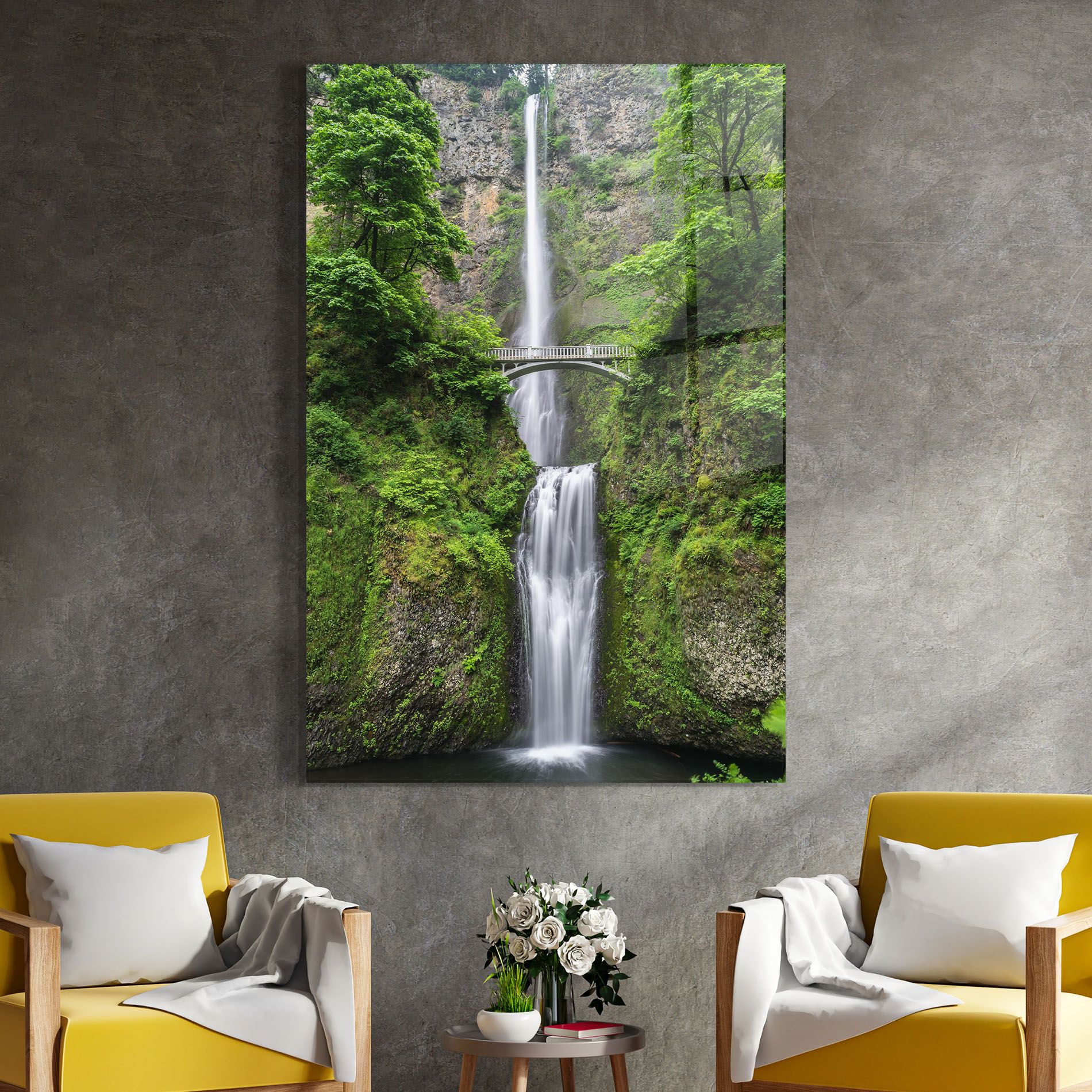 Green Leaves Bridge View mockup 4