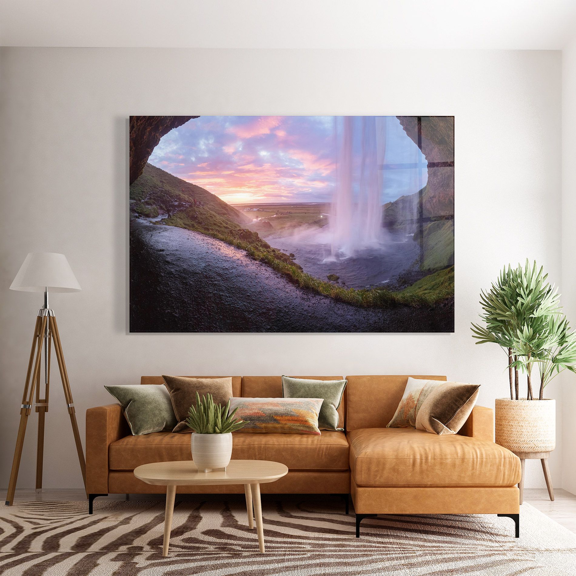 Waterfall From Cave View mockup 7