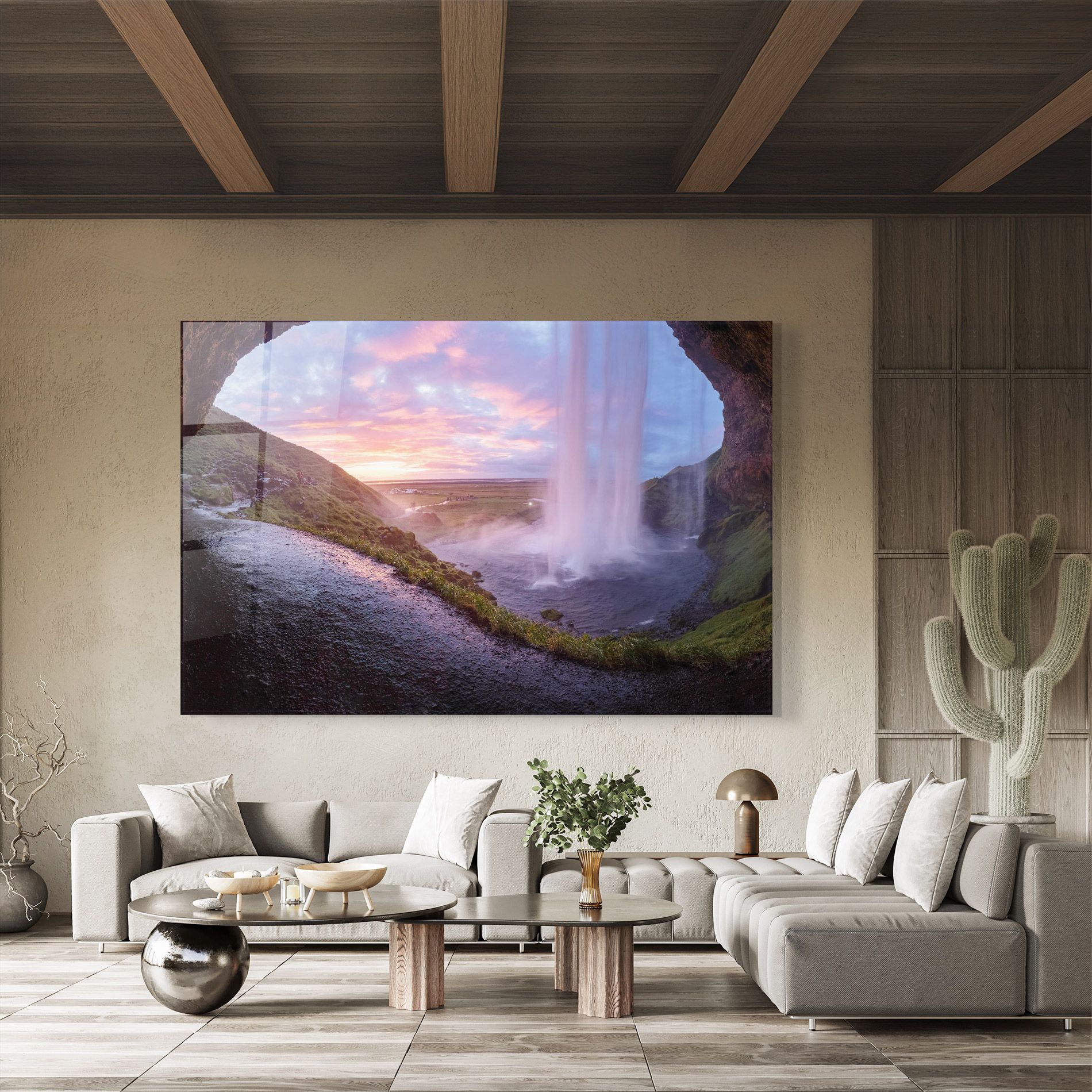 Waterfall From Cave View mockup 8