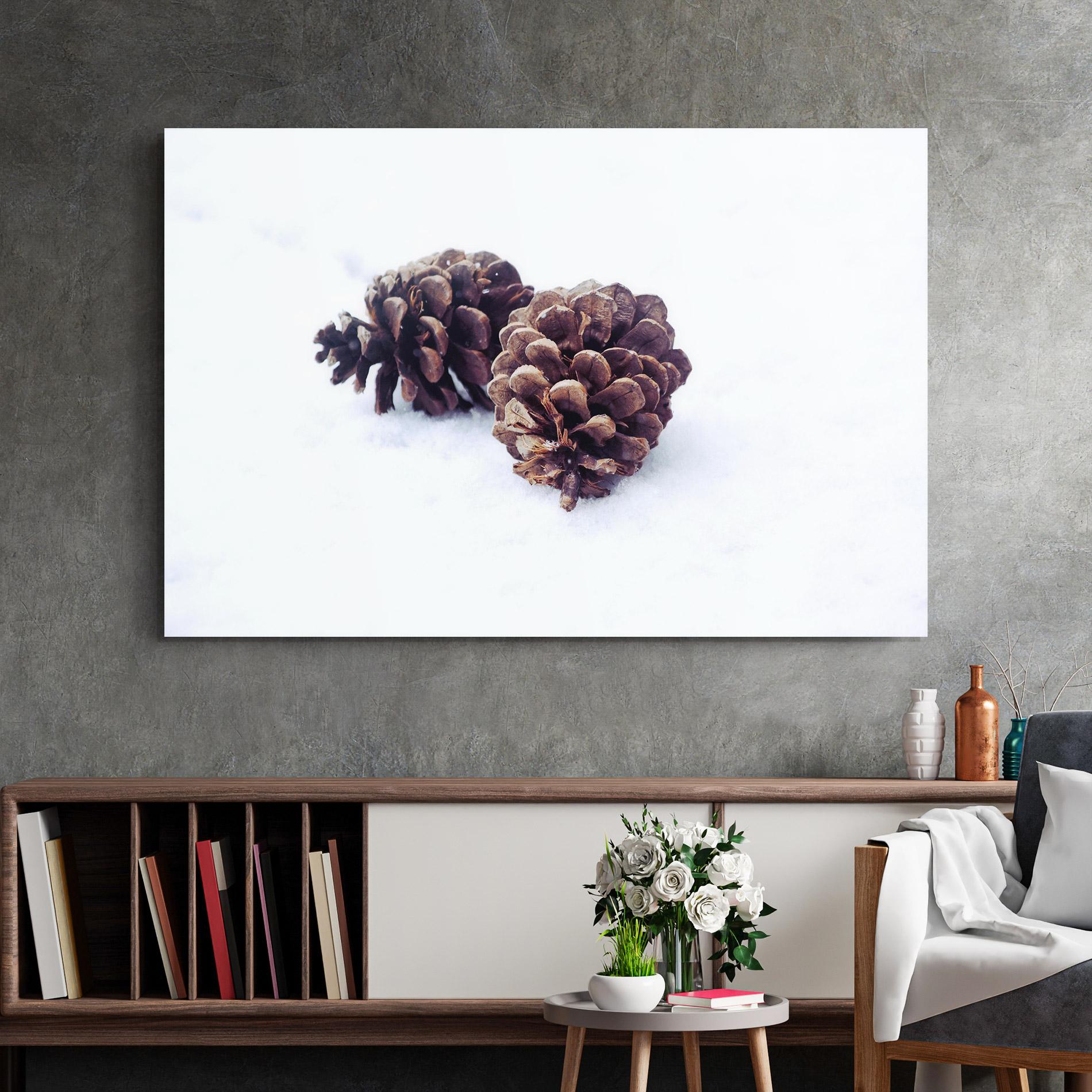 Стъклена картина Snow Cones mockup 2