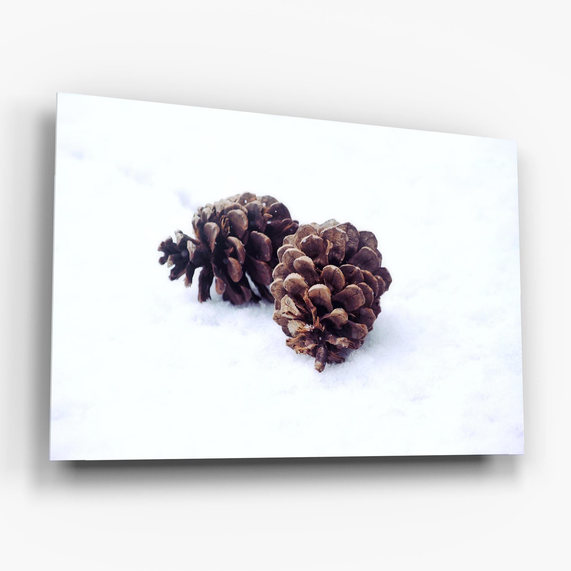 Стъклена картина Snow Cones mockup 6