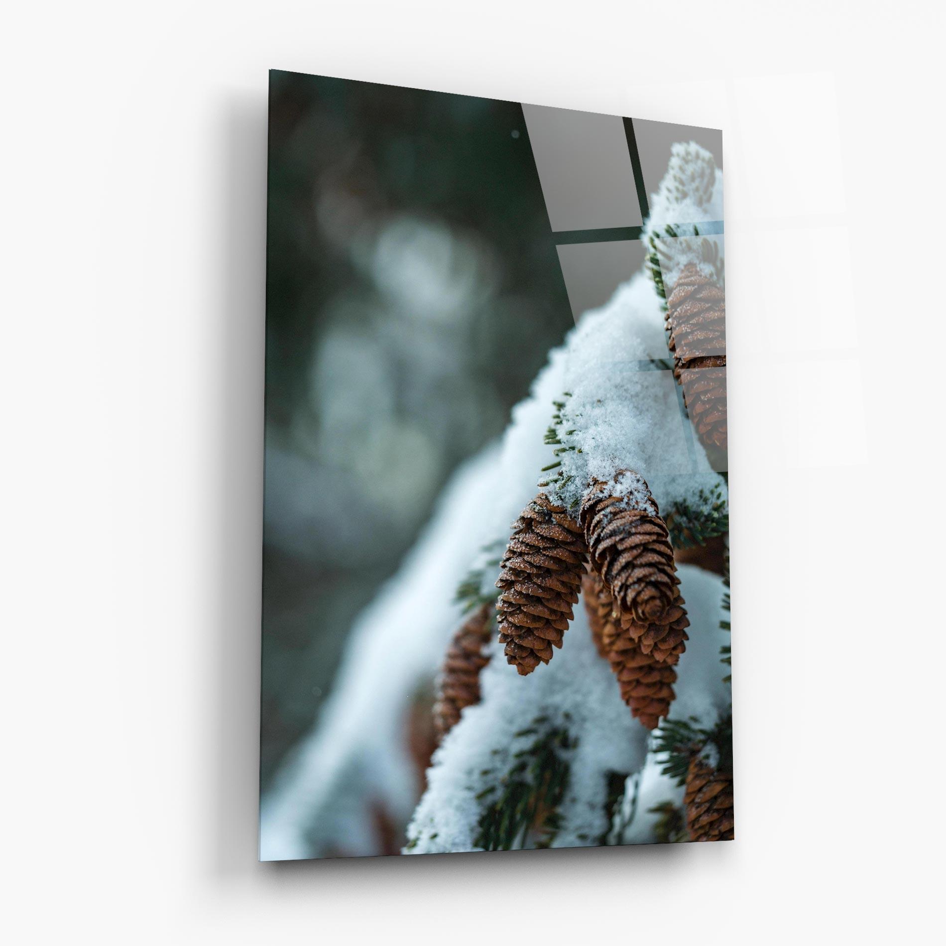 Стъклена картина Pretty Snow Cones mockup 6