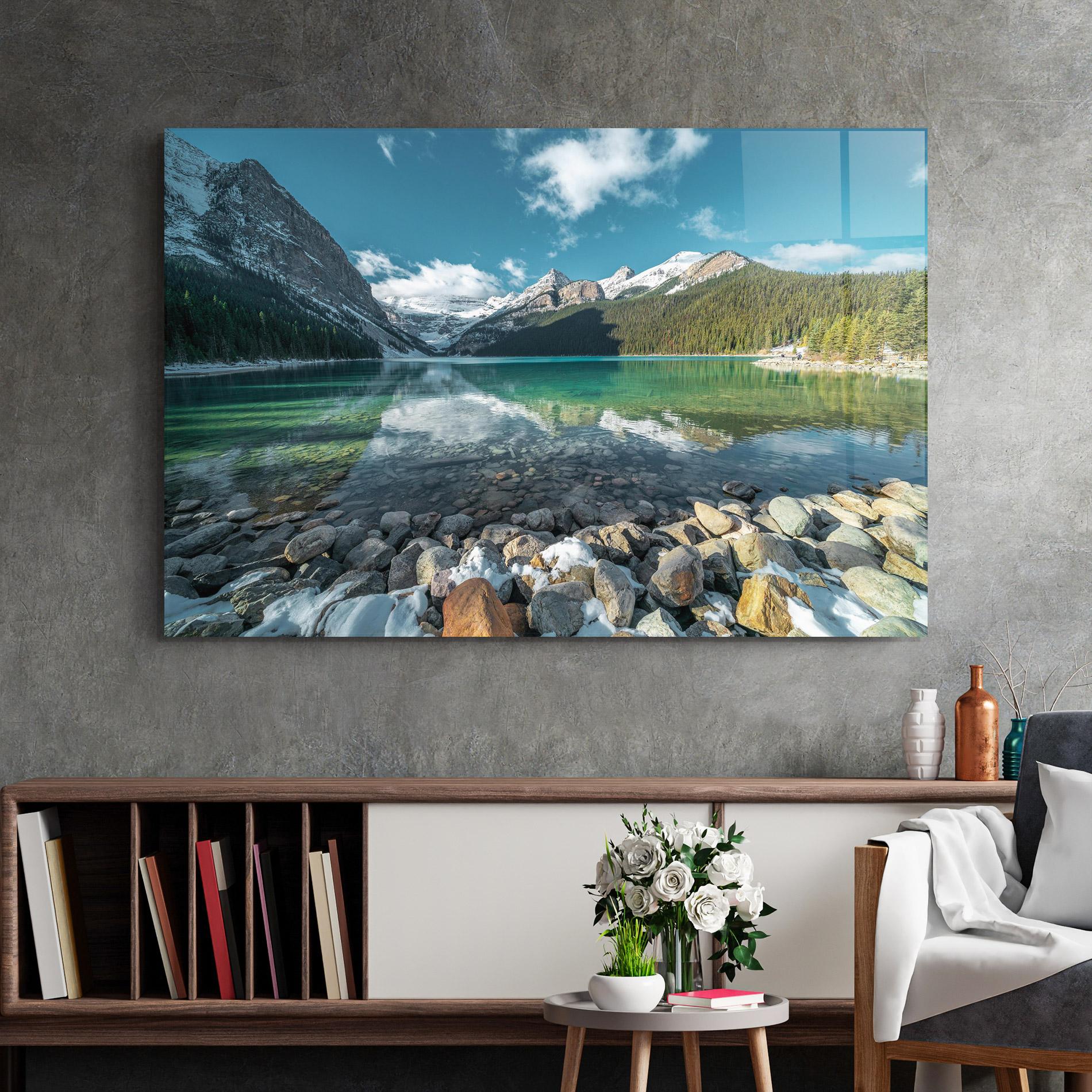 Стъклена картина Breathtaking View mockup 2