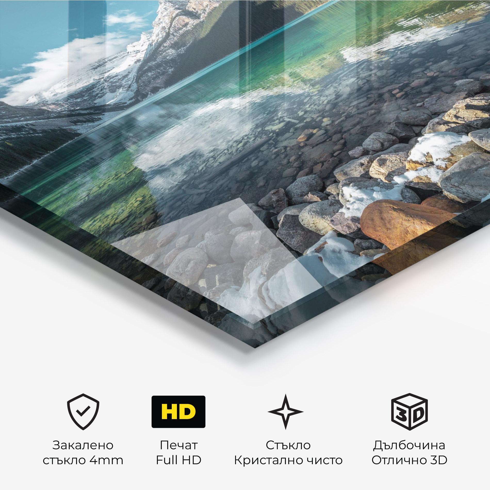 Стъклена картина Breathtaking View mockup 3