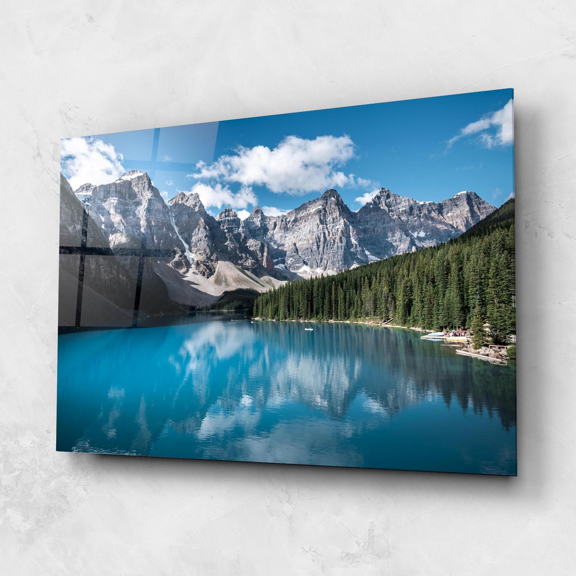 Beautiful Lake Canada mockup 1