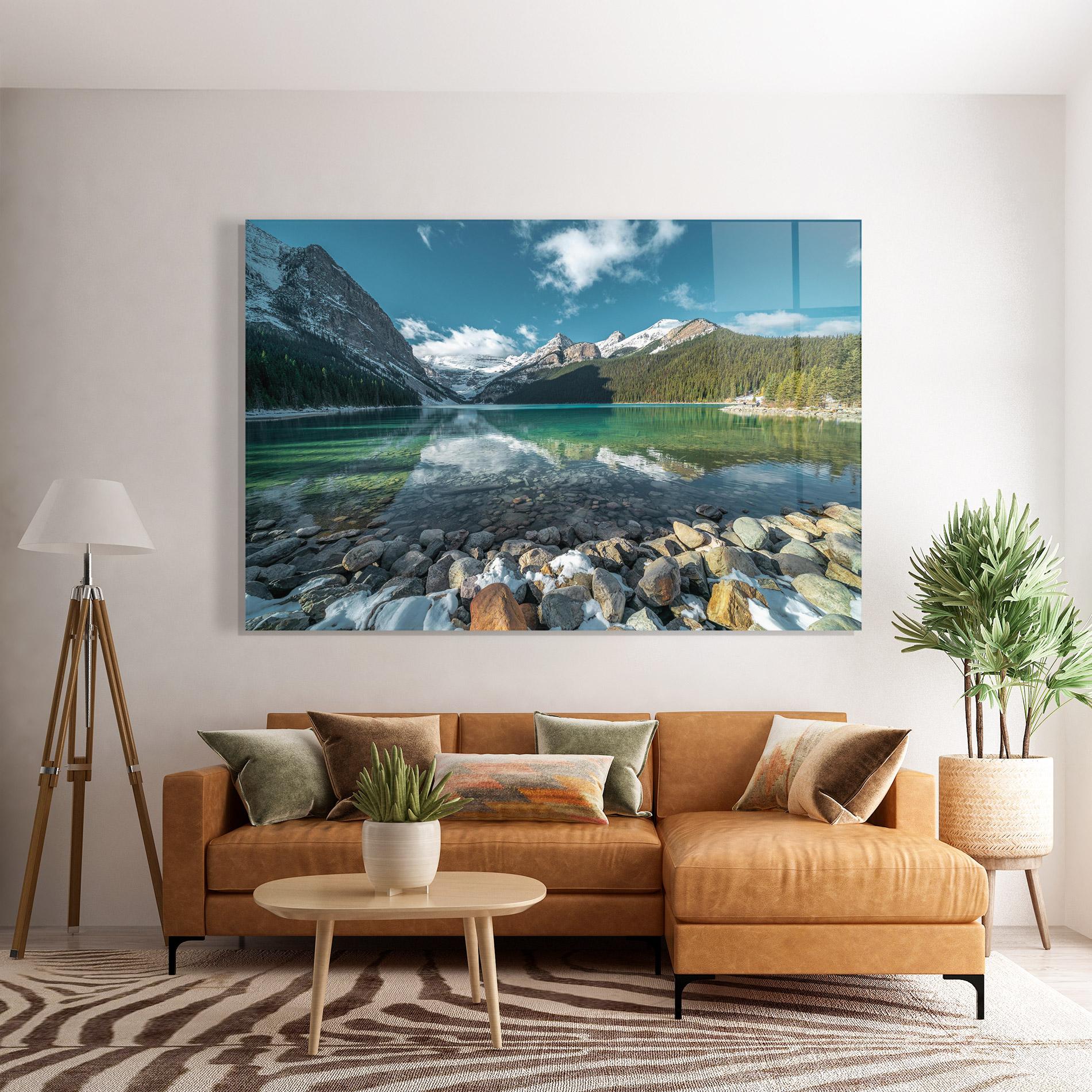 Стъклена картина Breathtaking View mockup 7