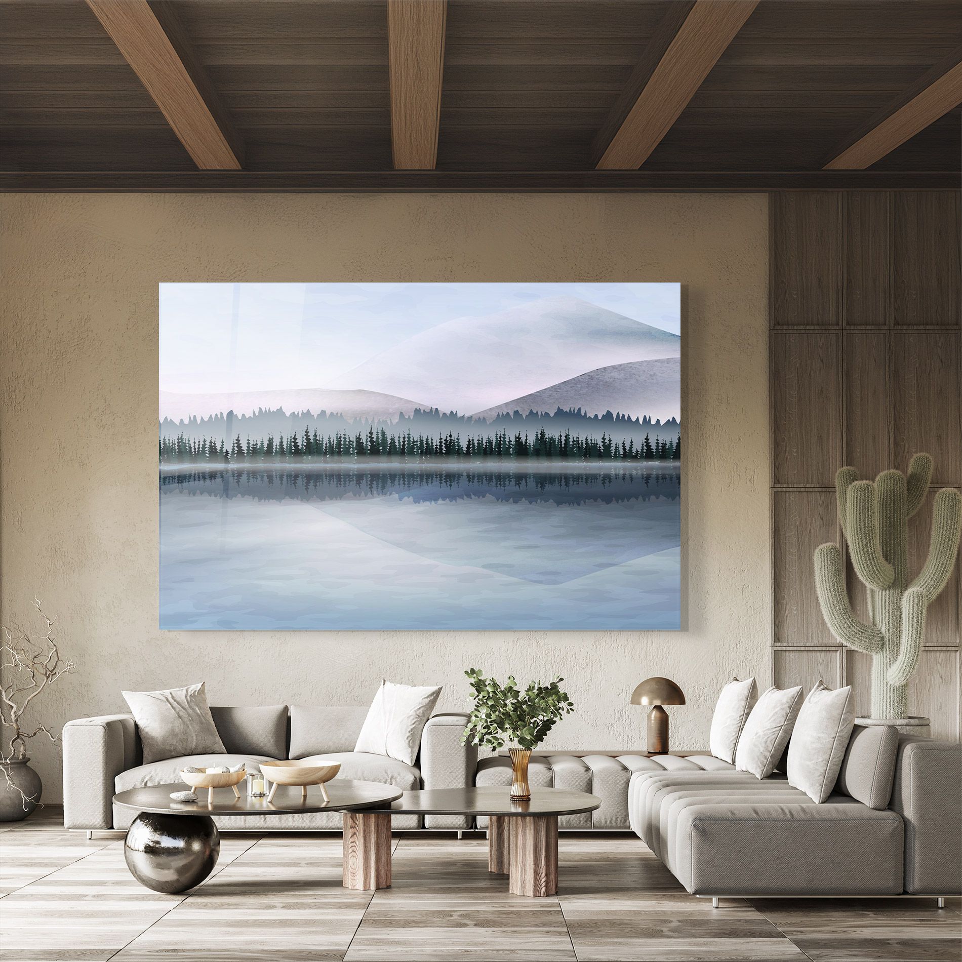 Grey Lake Trees mockup 8