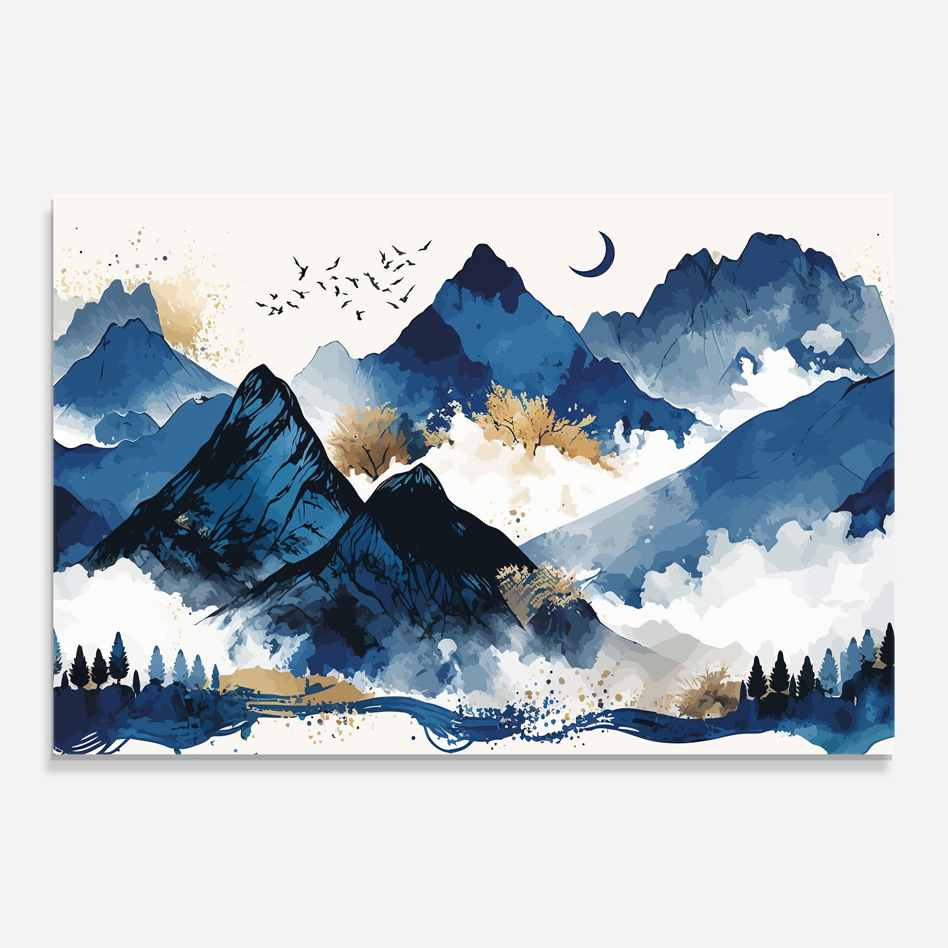 Blue Mountain Moon mockup 0