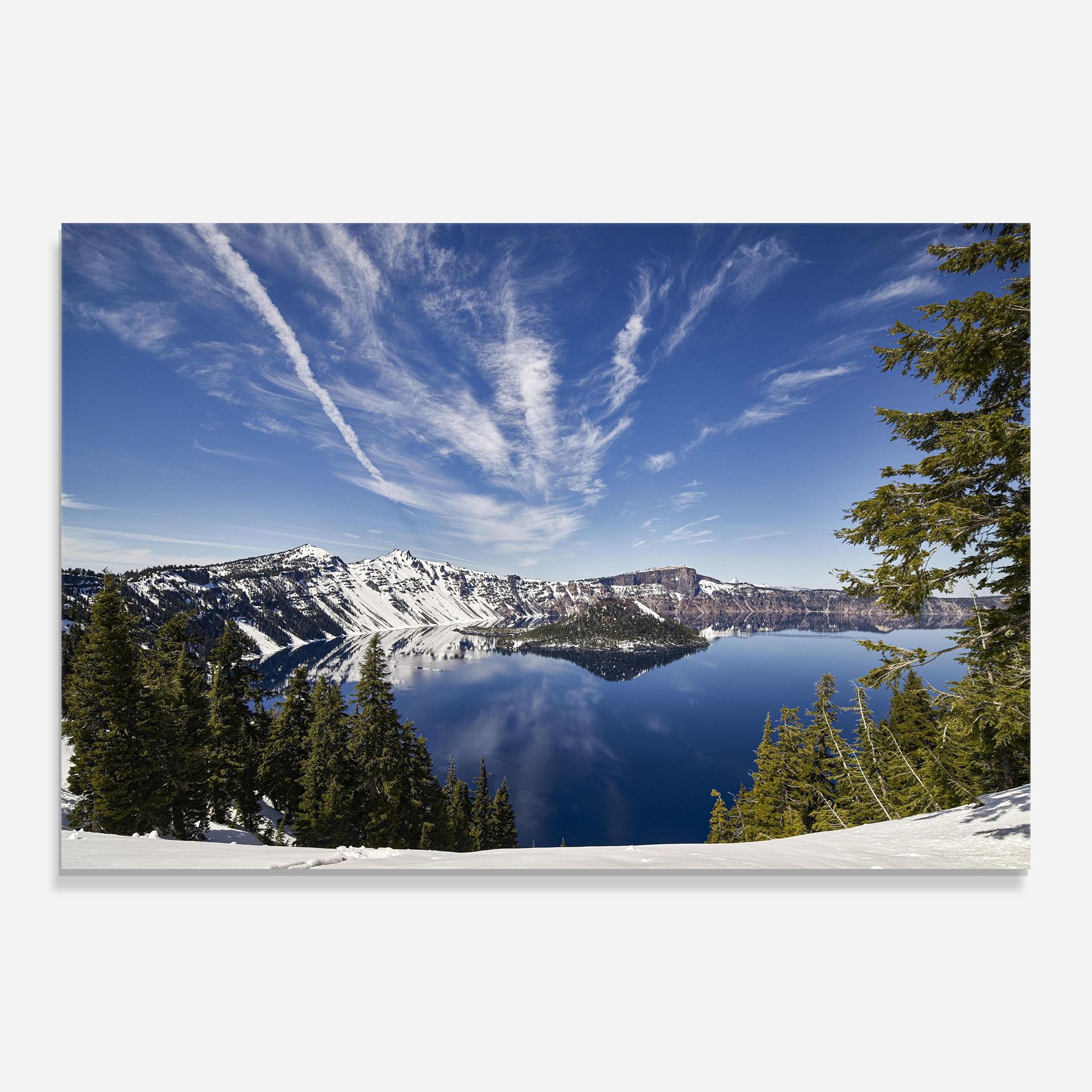 White Snowy Mountain mockup 0