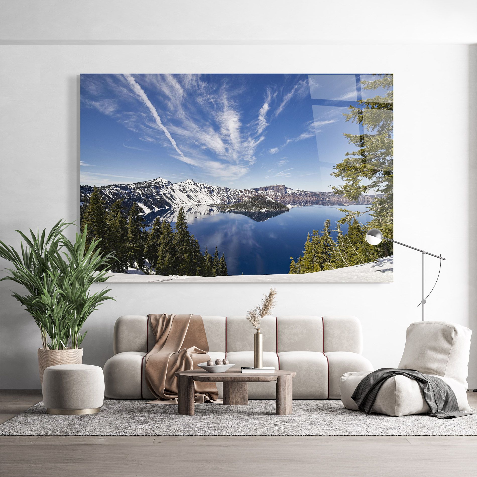 White Snowy Mountain mockup 9