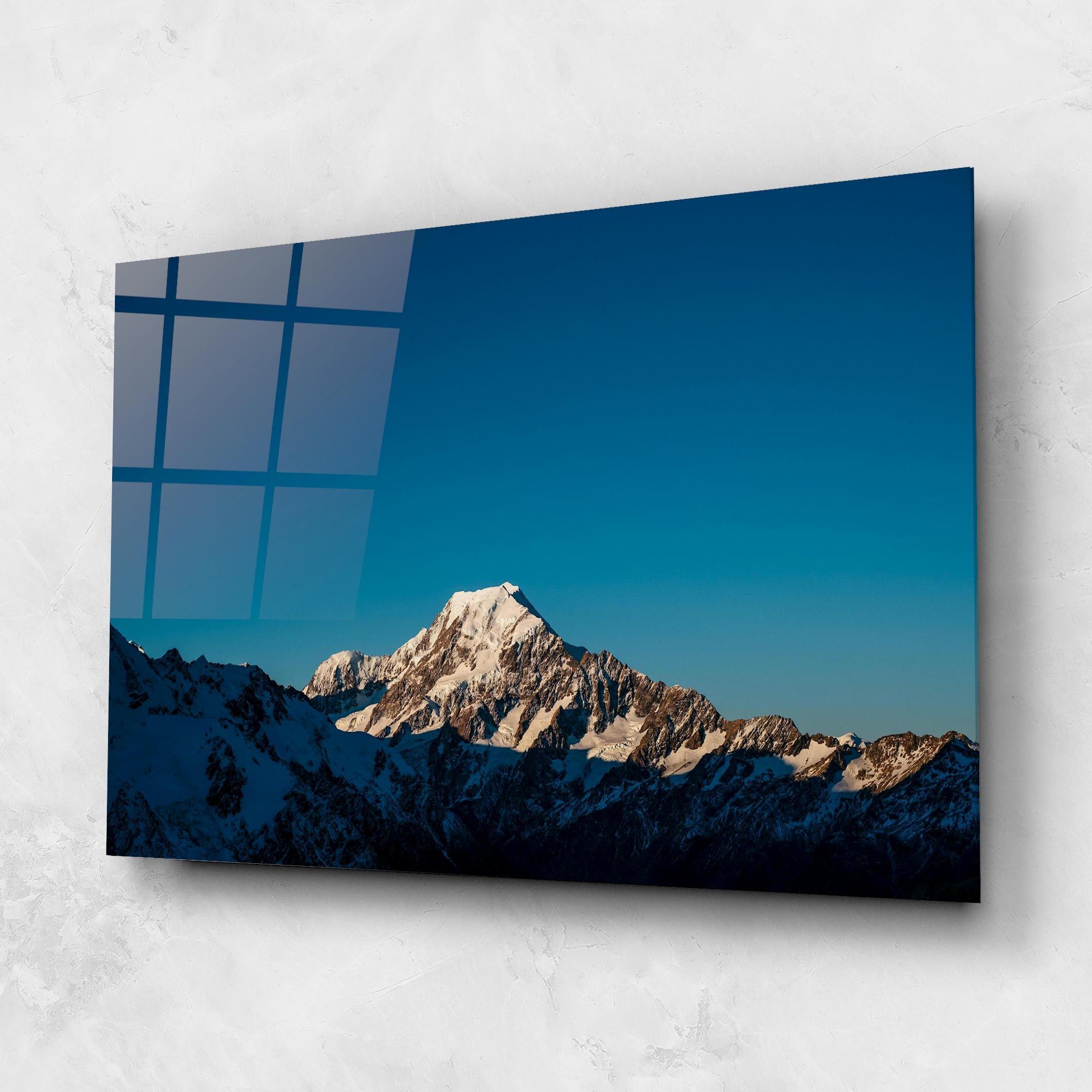 Blue Snowy Mountain mockup 1