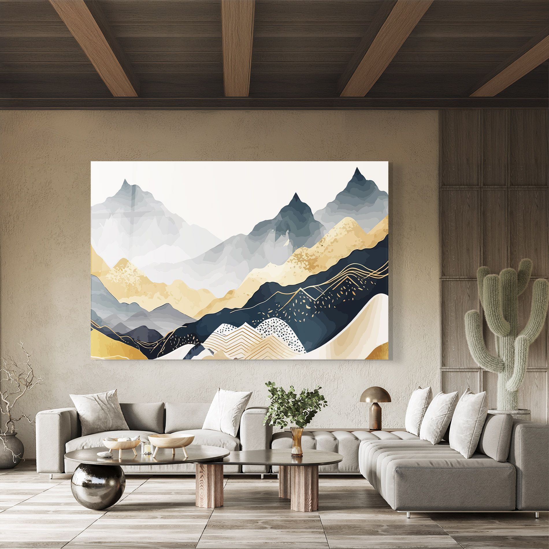 Blue Gold Mountain mockup 8
