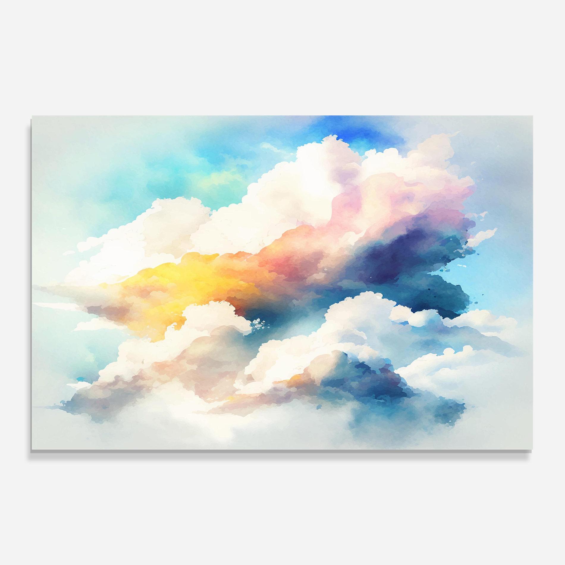 Стъклена картина Dreamy Cloud mockup 0