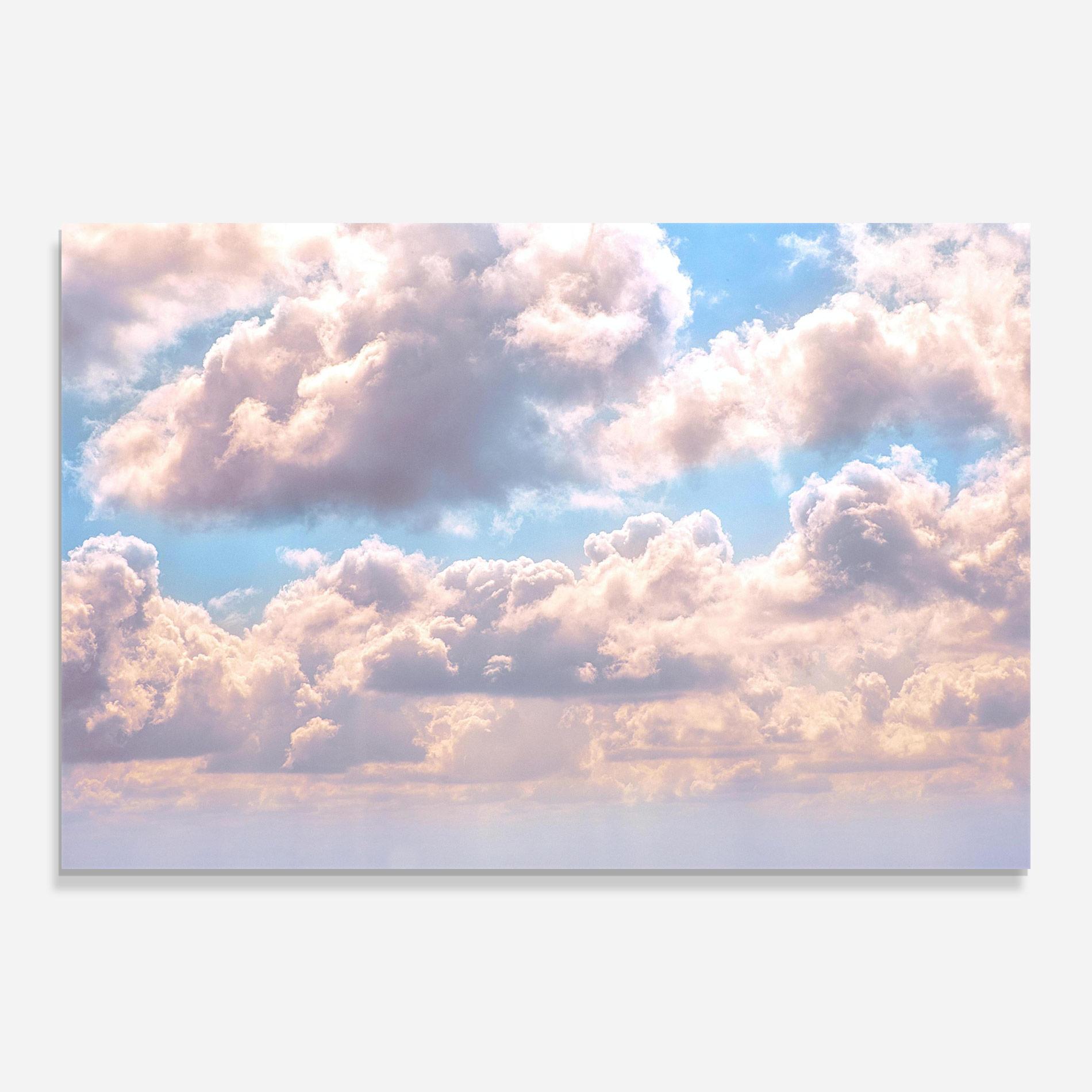 Стъклена картина Dreamy Clouds mockup 0