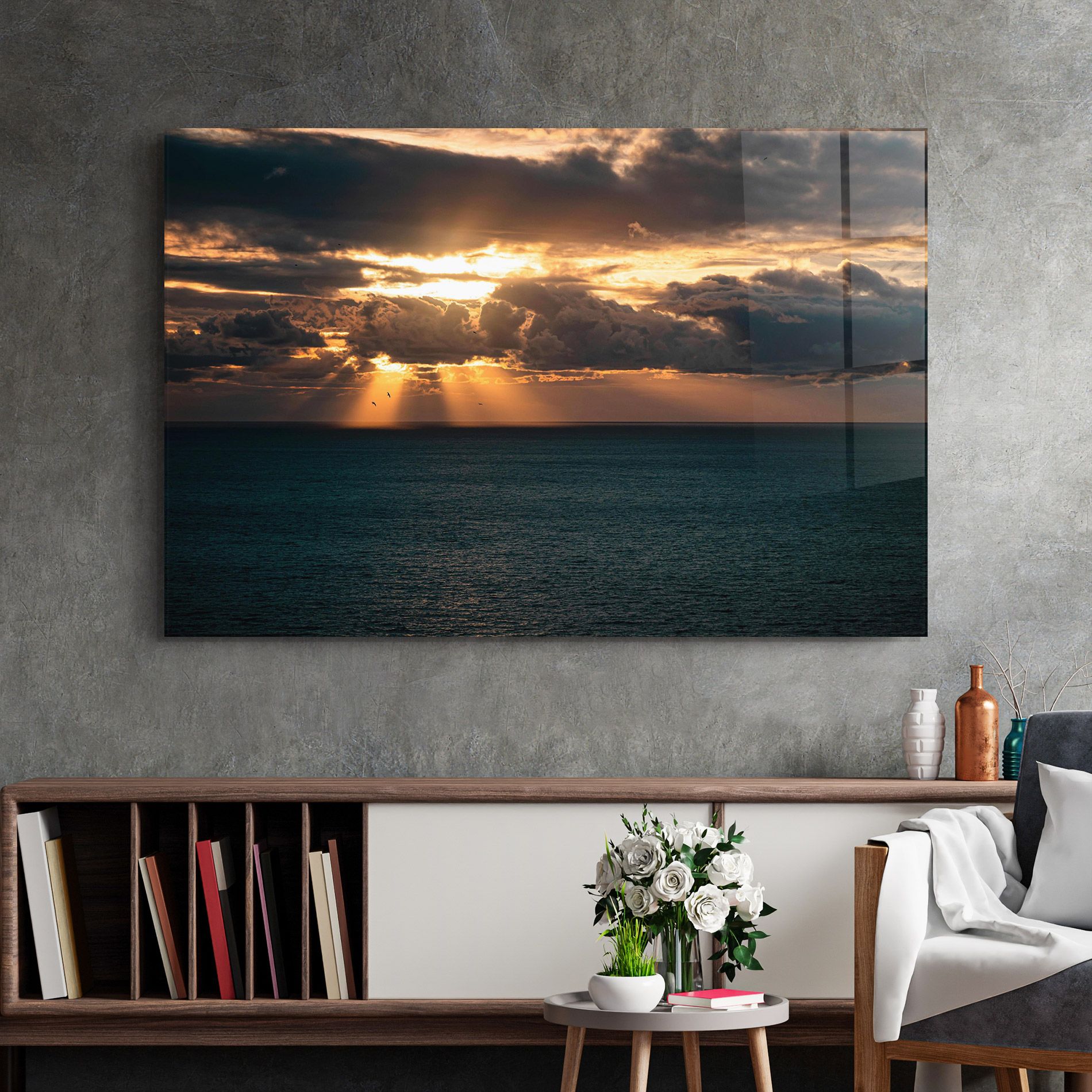 Cloudy Sunrise mockup 2