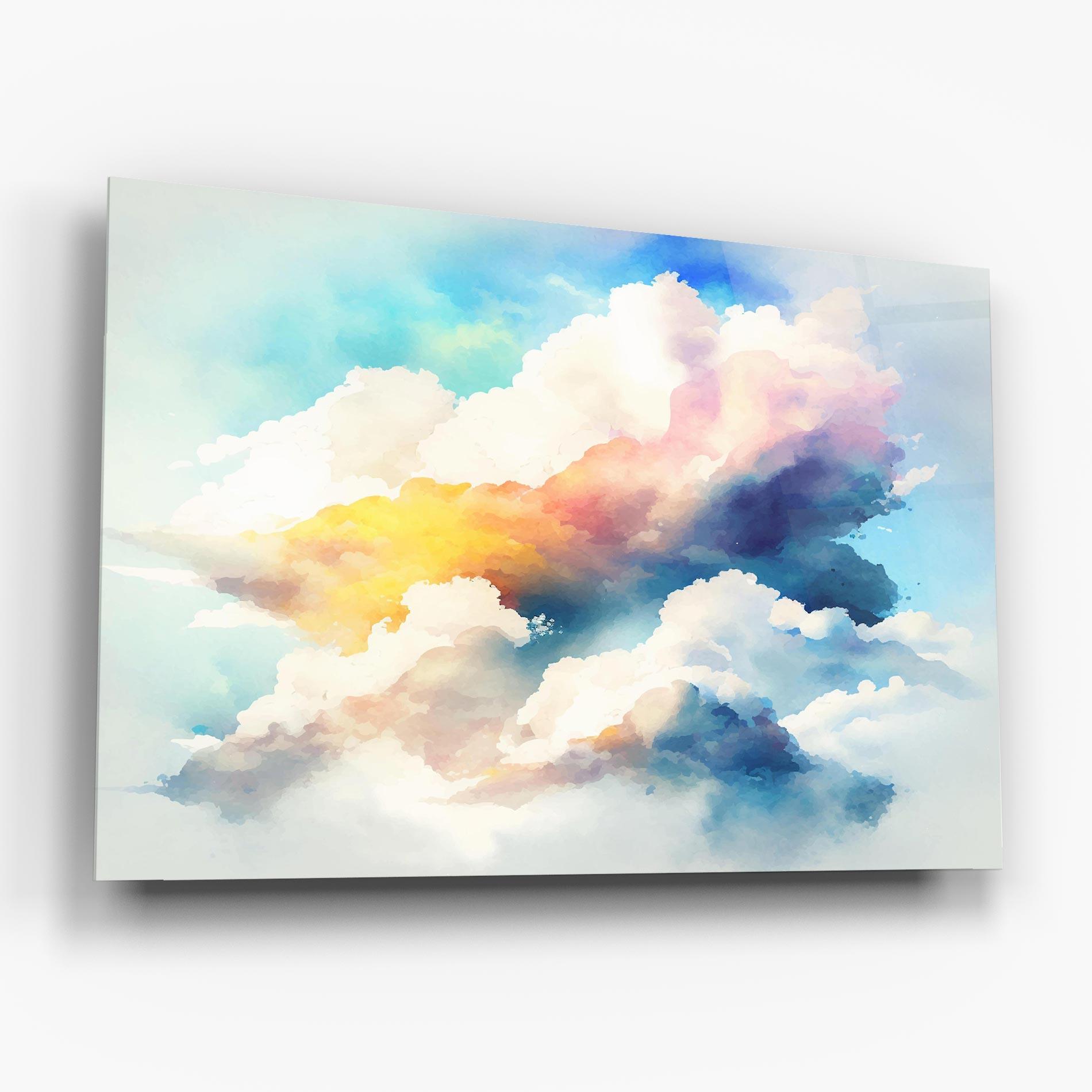 Стъклена картина Dreamy Cloud mockup 6