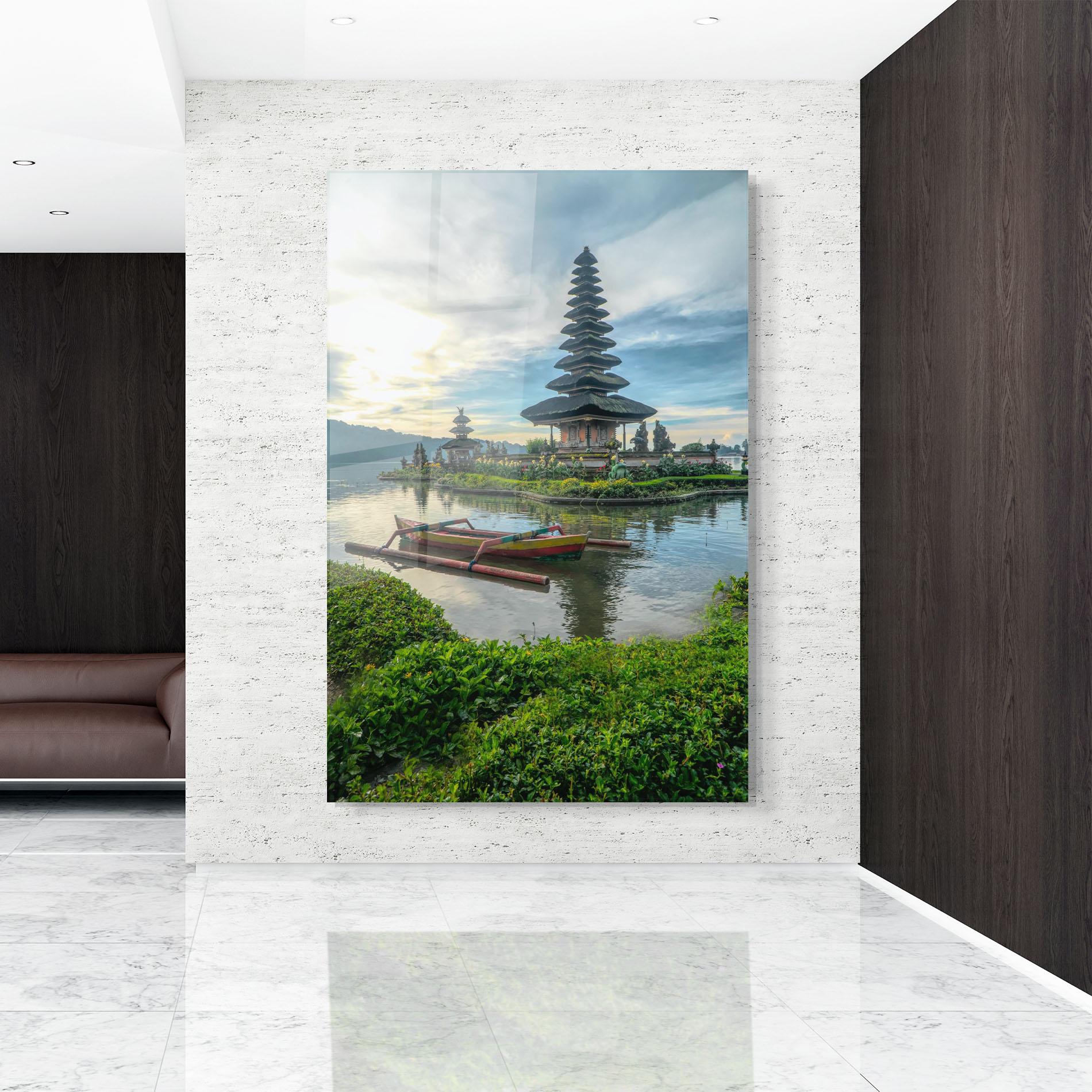 Стъклена картина Chinese Landscape mockup 9