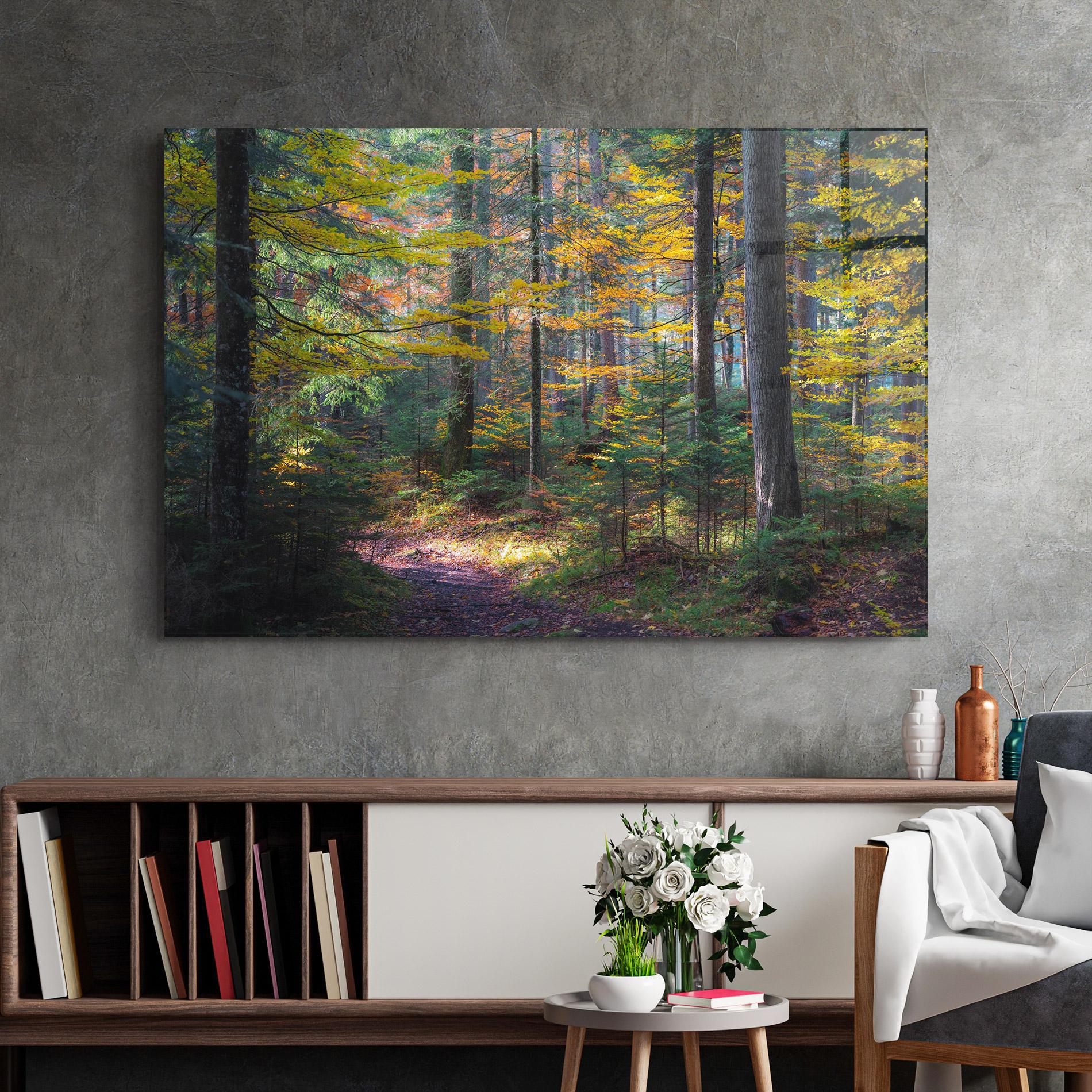 Стъклена картина Dreamy Path Dorest mockup 2