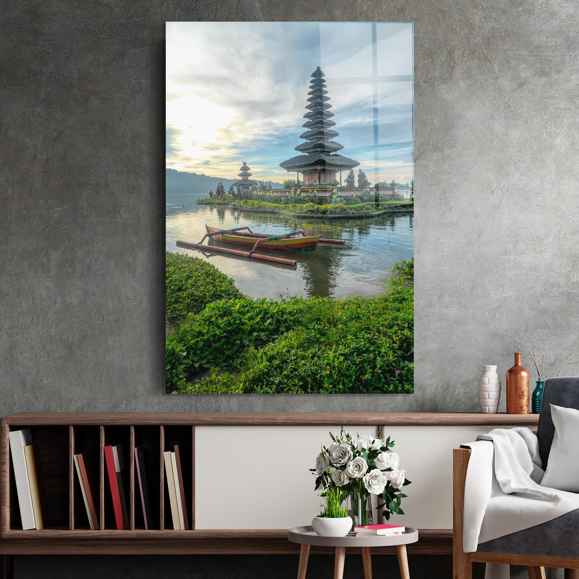 Стъклена картина Chinese Landscape mockup 2