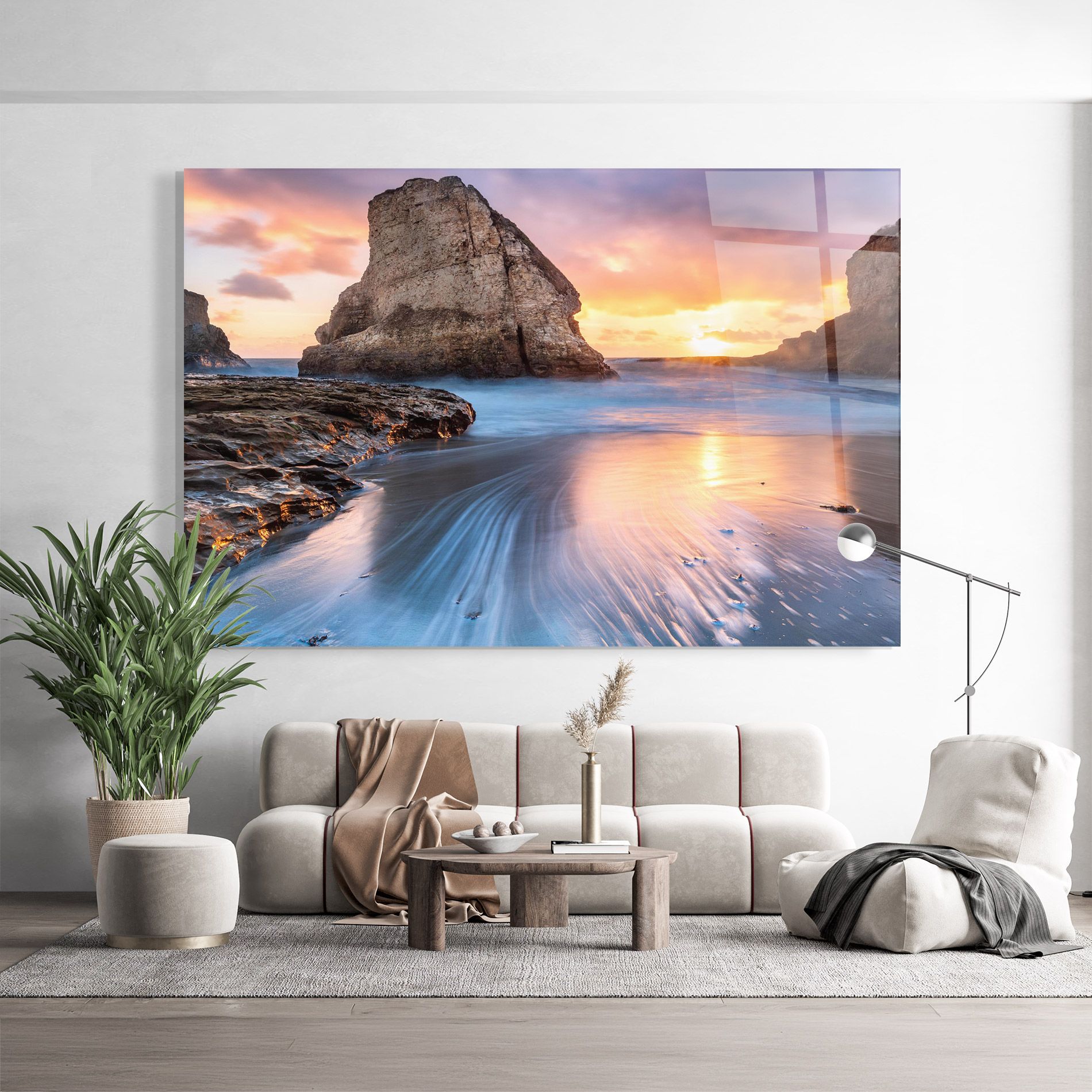 Blue Sunset Beach mockup 9