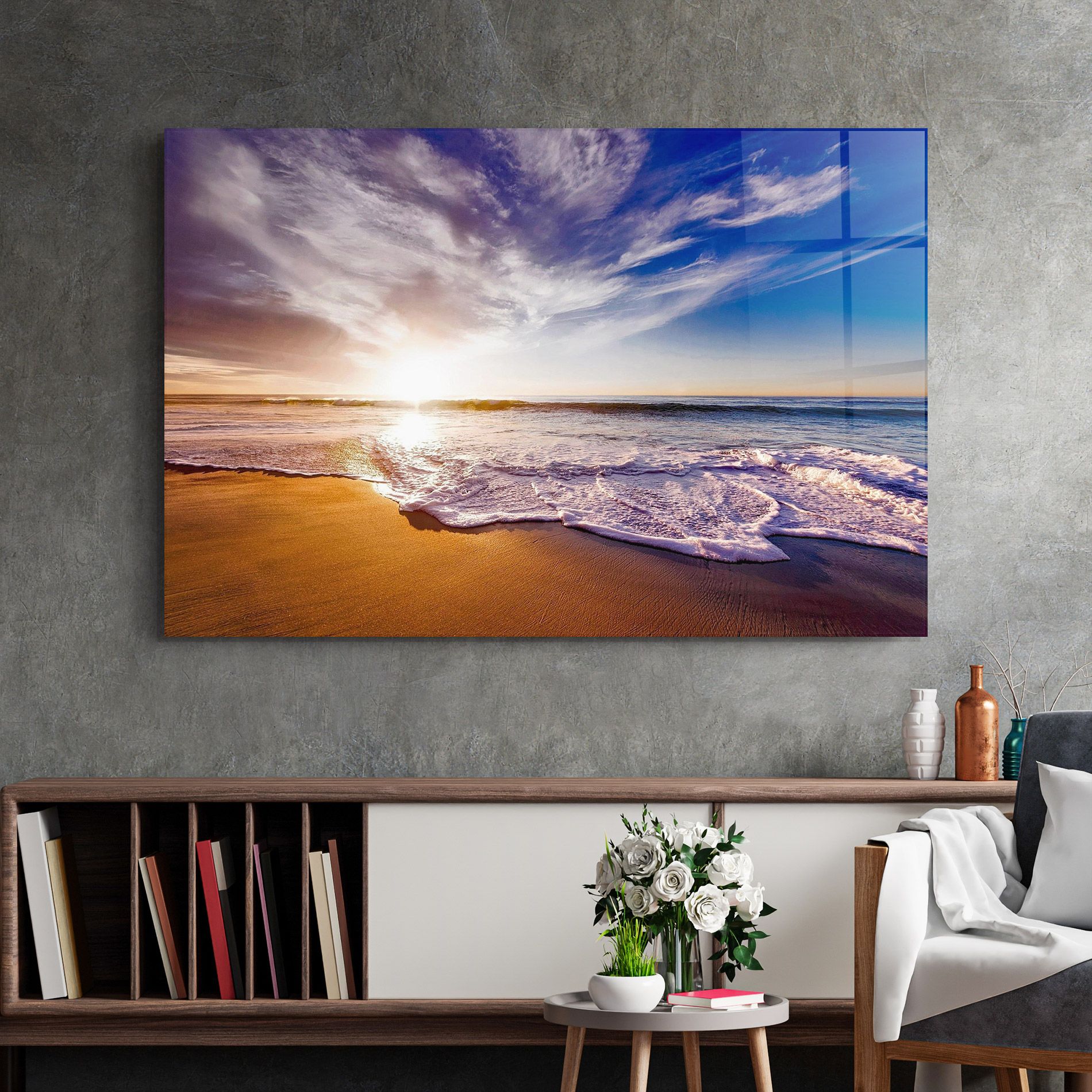 Beach Sunrise mockup 2