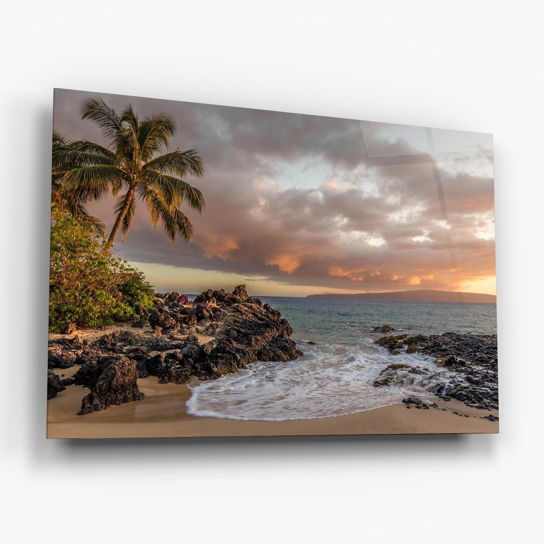 Beautiful Beach Landscape mockup 6