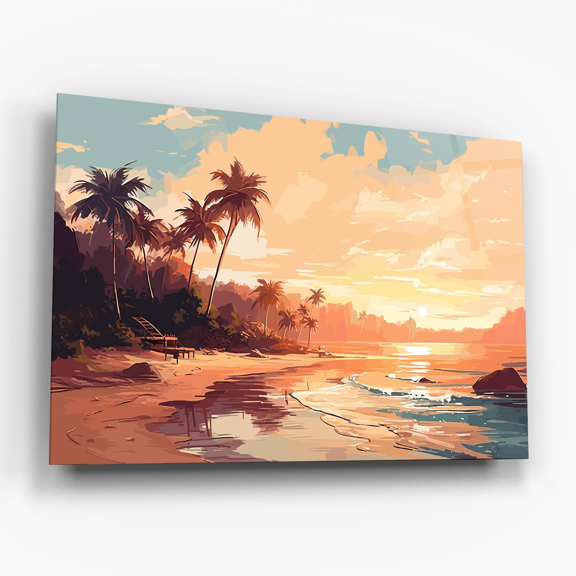 Blue Orange Beach mockup 6