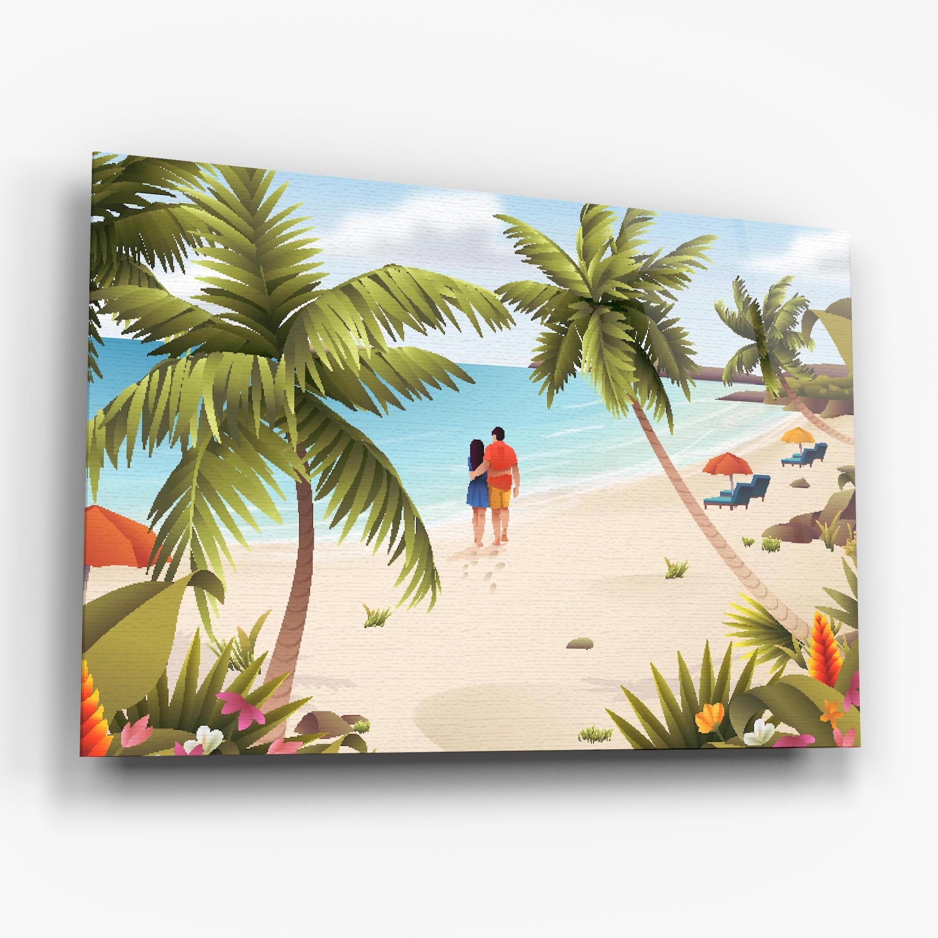 Couple Beach mockup 6